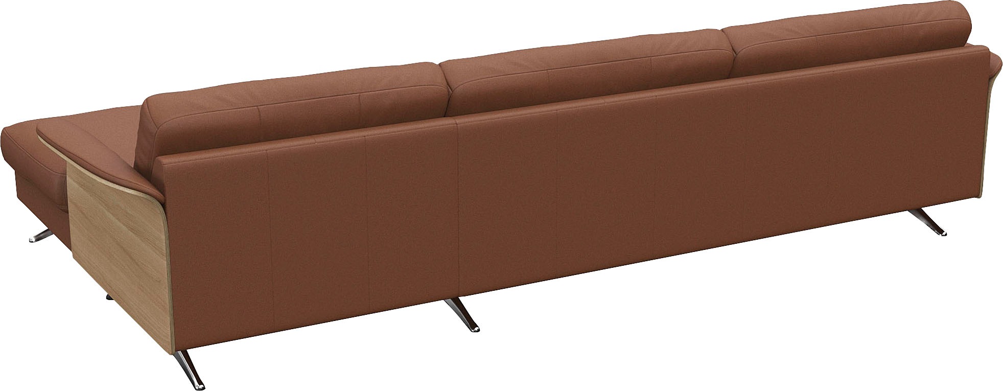 FLEXLUX Ecksofa »Glow, super bequem durch hochwertigem Sitzaufbau mit Federkern, L-Form«, Modernes skandinavisches Design