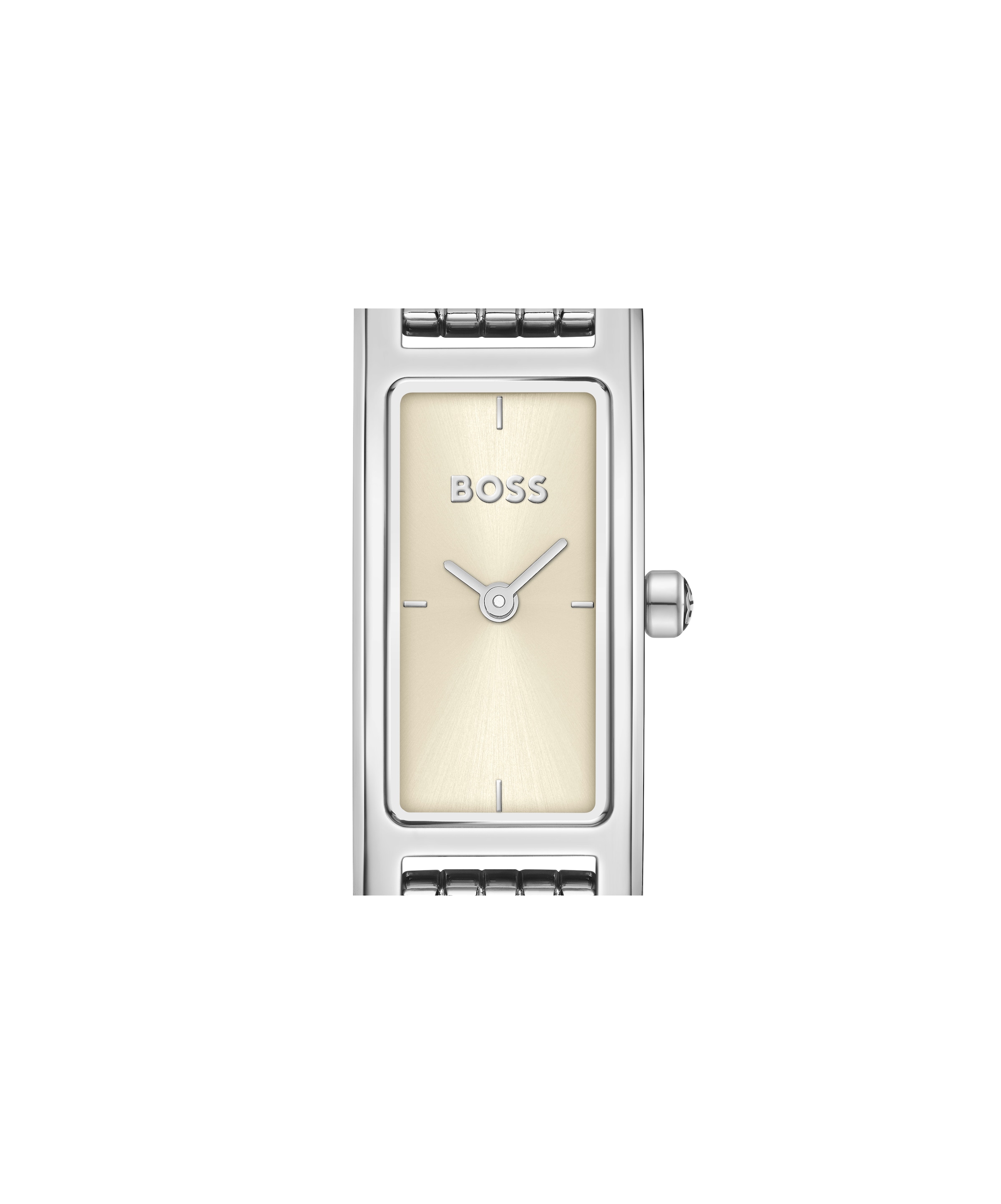 BOSS Quarzuhr »LUCY« Armbanduhr, Damenuhr, Edelstahlarmband, analog