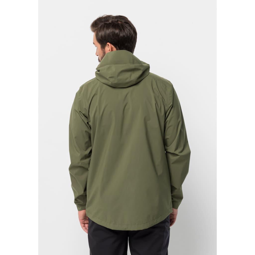 Jack Wolfskin Outdoorjacke »ELSBERG 2.5L JKT M«, mit Kapuze