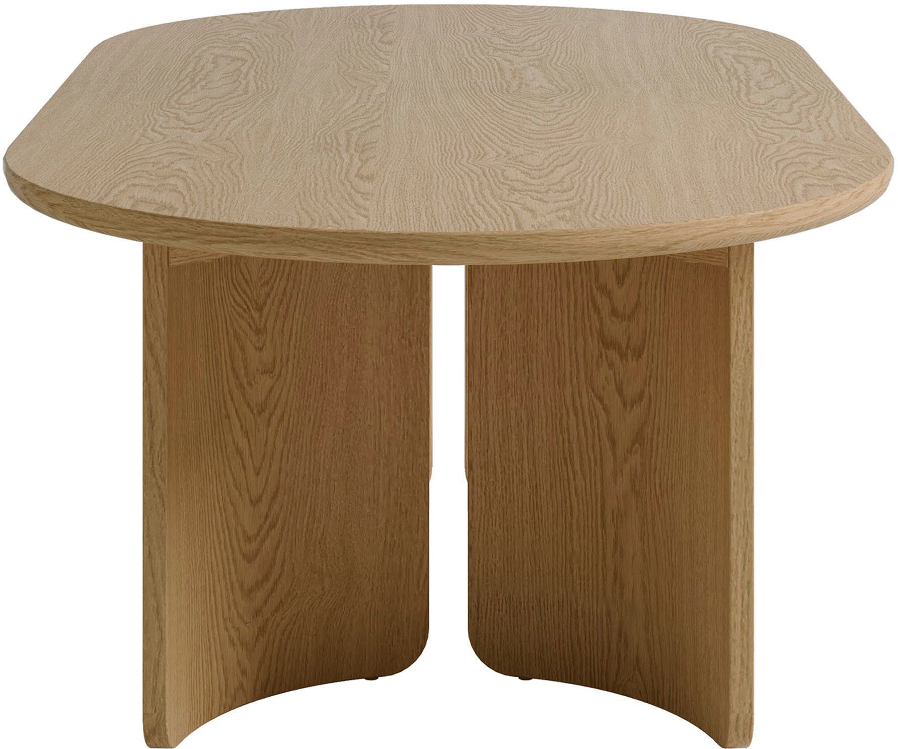 SCHÖNER WOHNEN-Kollektion Couchtisch »TROMS« 1 Stk. tlg. 110 cm, mit variabel montierbarem Untergestell