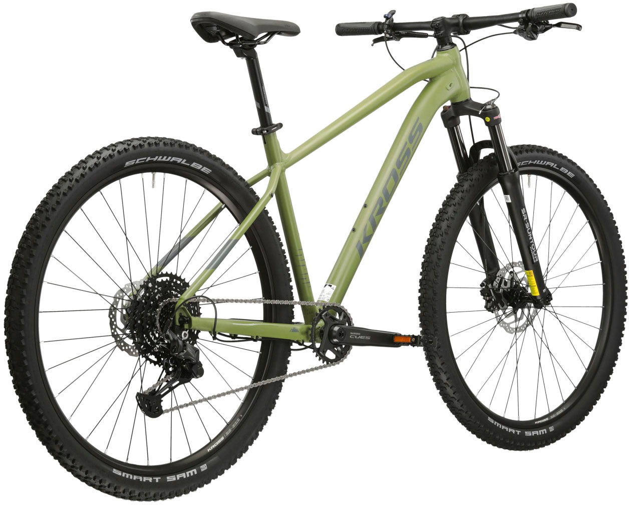 Kross Mountainbike »Hardtail Level 4.0«, 10 Gang, Shimano, CUES U6000 Schaltwerk, Kettenschaltung