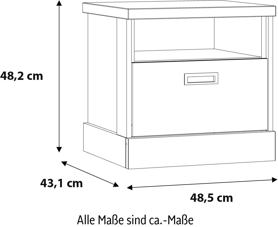 FORTE Nachtkommode