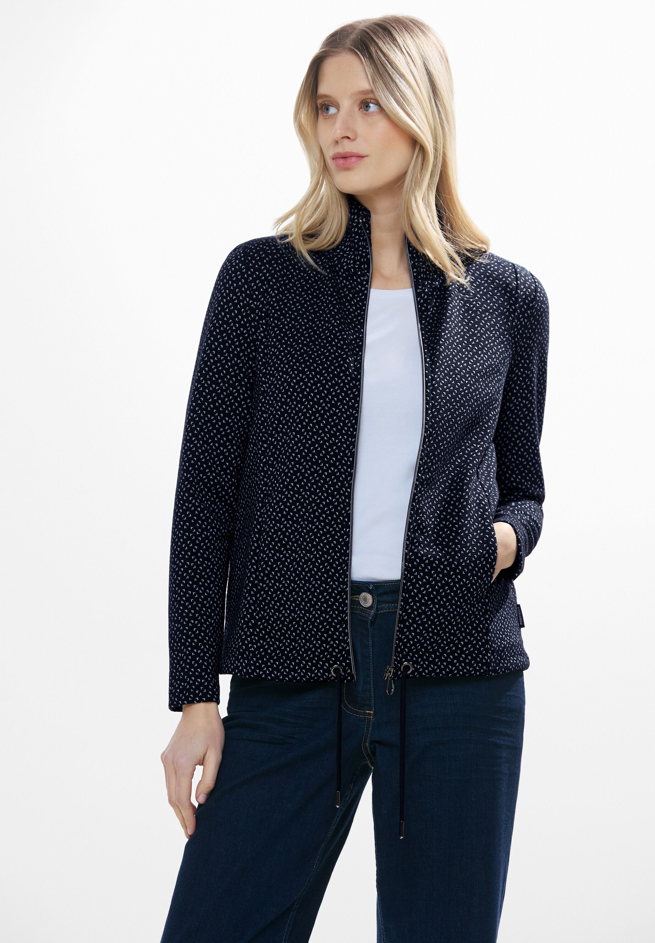 Cecil Cardigan, mit Zipper