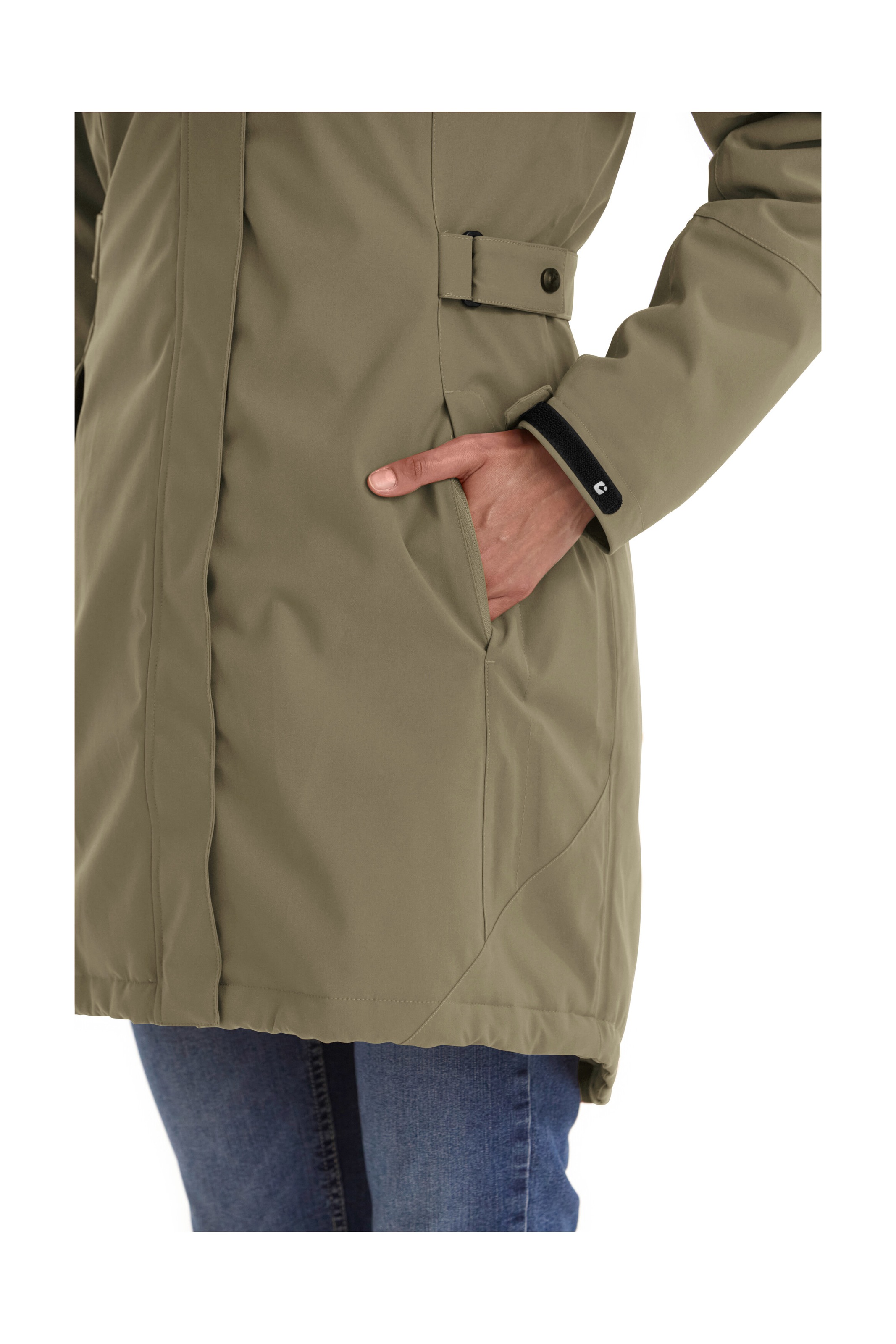 Killtec Parka "KOW 165 WMN PRK", Wasser- und winddichter Parka mit Teddyfle günstig online kaufen