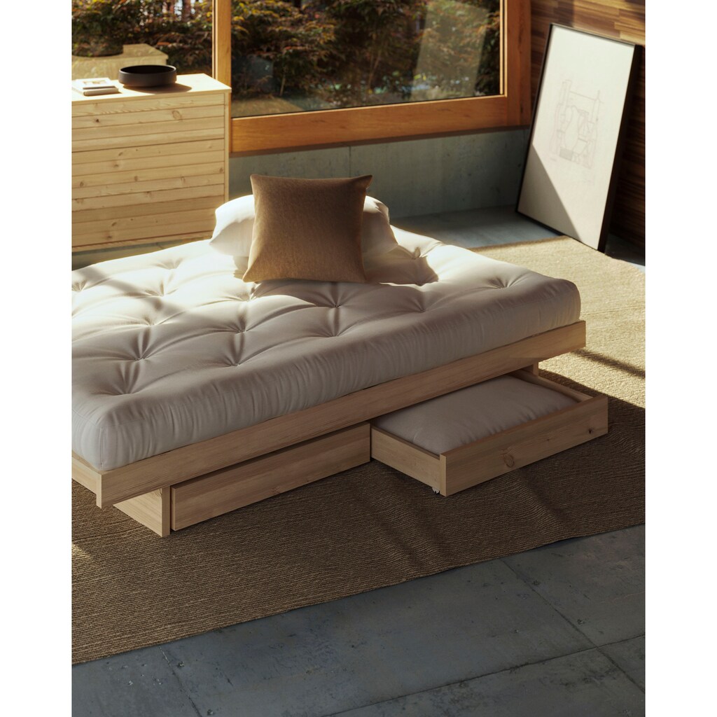 Karup Design Bettgestell »Kanso«, aus Kiefernholz