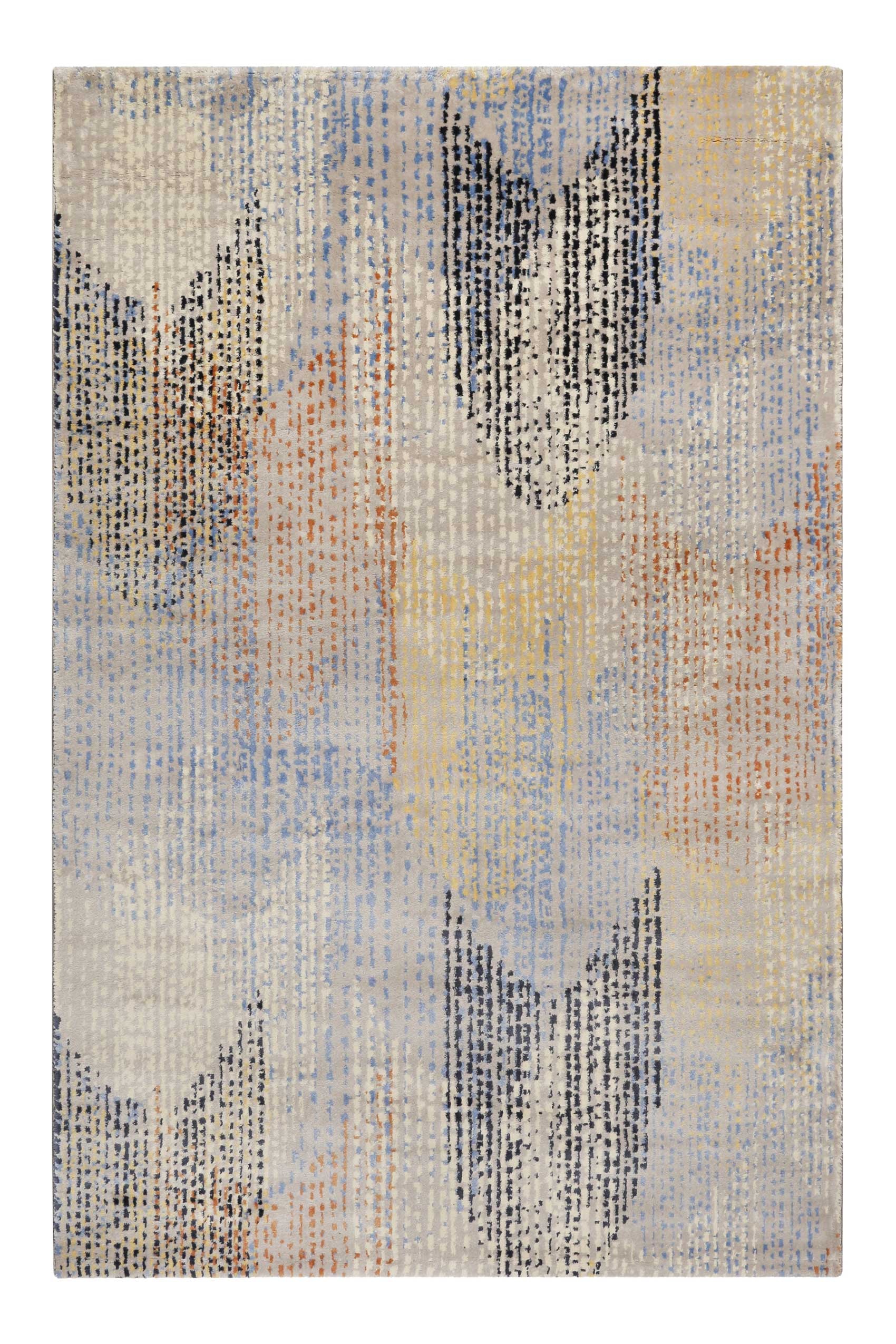 Teppich ESPRIT "Antonia", bunt, B:80cm H:12mm L:150cm, Polyester, Teppiche, Teppich, Kurzflorteppich, gewebt, modern, Wohnzimmer, zeitlos, Boho, Skandi