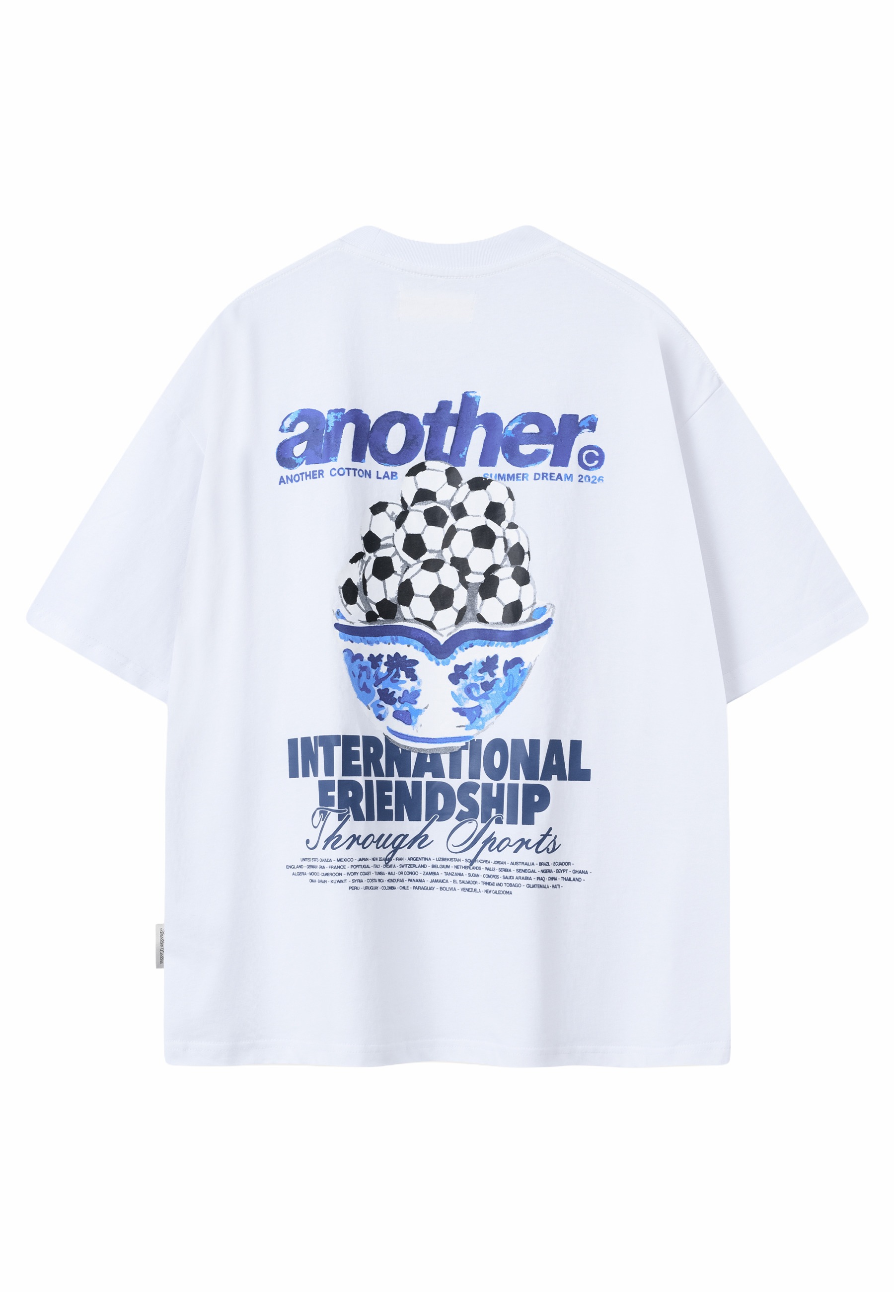 Another Cotton Lab T-Shirt »Another Cotton Lab International Friendship T-Shirt« 1
