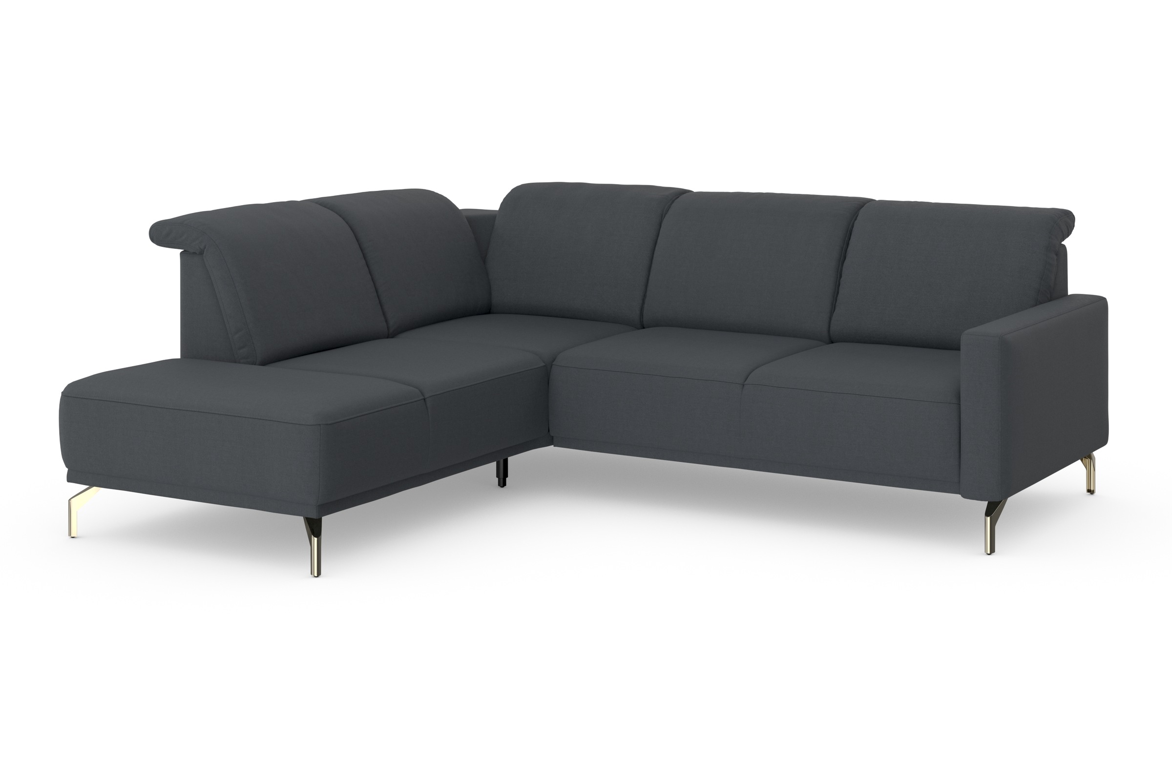 Thumbnail - sit&more Ecksofa "Bailando L-Form" wahlweise mit Kopfteilverstellung und Vorziehsitz, motorisch