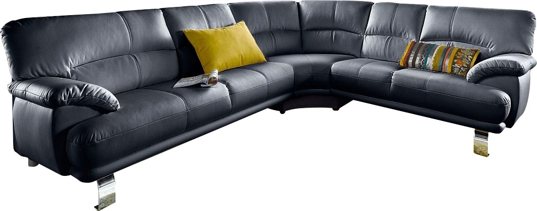 TRENDMANUFAKTUR Ecksofa "Cecilia in italienischem Design, modern und komfor günstig online kaufen