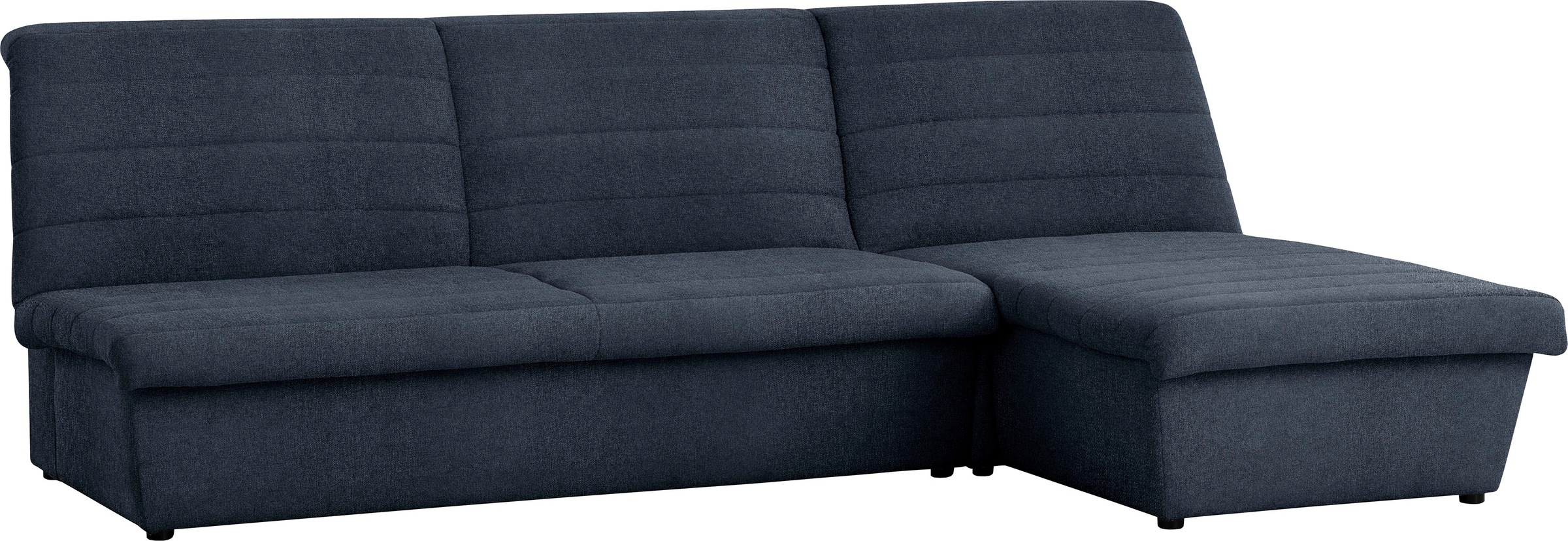 LOOKS by Wolfgang Joop Ecksofa »LOOKS VIII L-Form«, Quersteppung, ohne Armlehnen, in zwei verschiedenen Größen