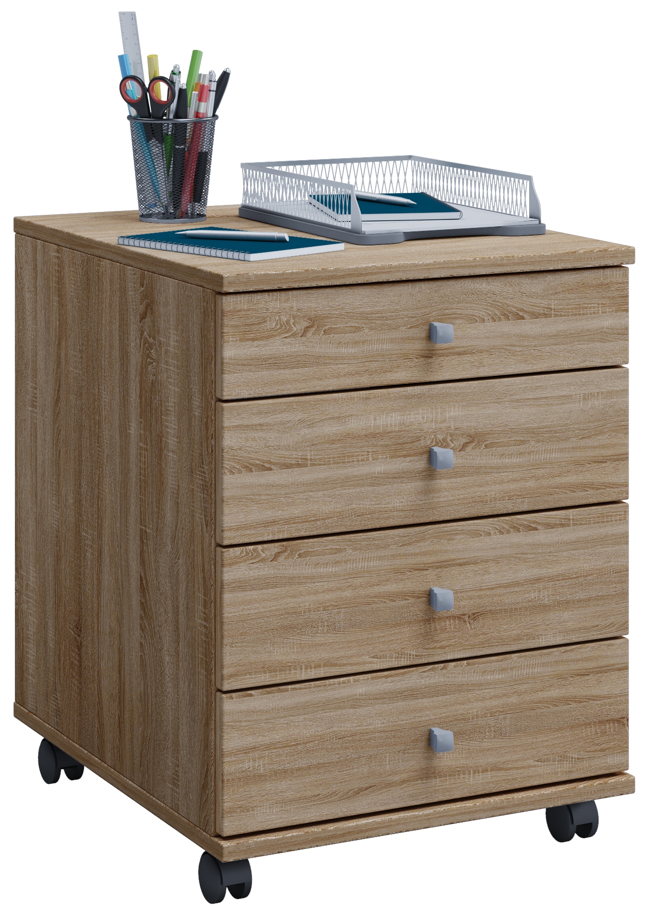 VCM Container »Rollcontainer Bürocontainer Schublade Lona 50 cm«, (1 St.)