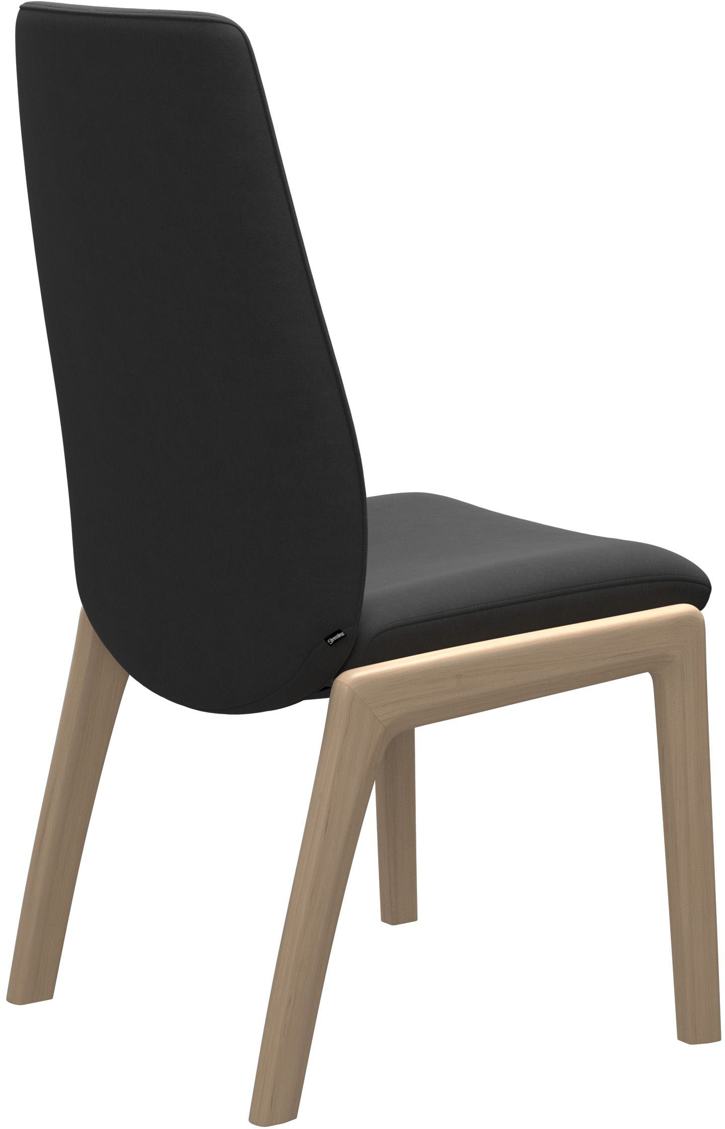 Stressless® Polsterstuhl »Laurel«, Microfaser DINAMICA, High Back, Größe L, mit abgerundeten Beinen in Eiche natur