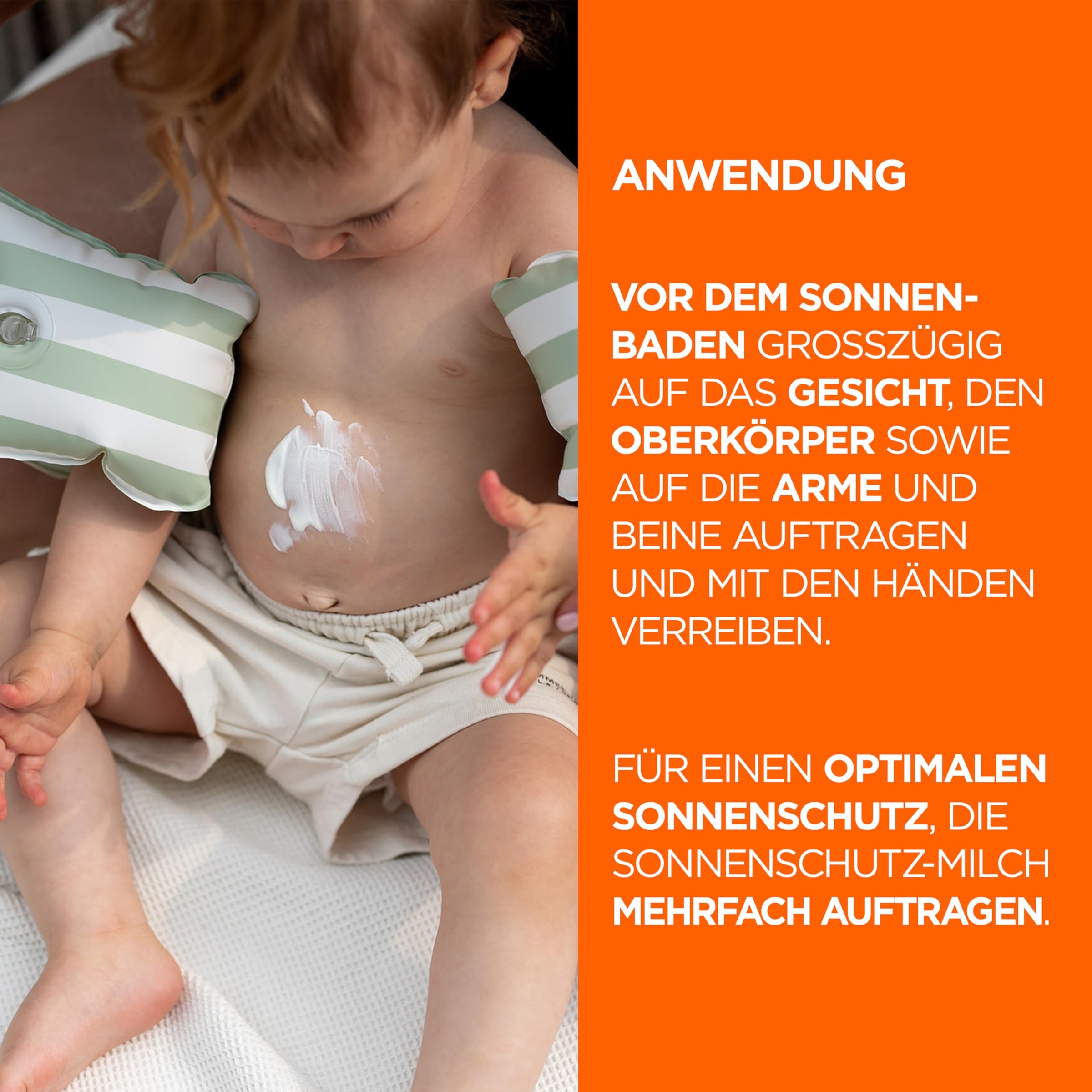 GARNIER Sonnenschutzmilch »AMBRE SOLAIRE KIDS SENSITIV EXPERT+ LSF50+« mit Lichtschutzfaktor