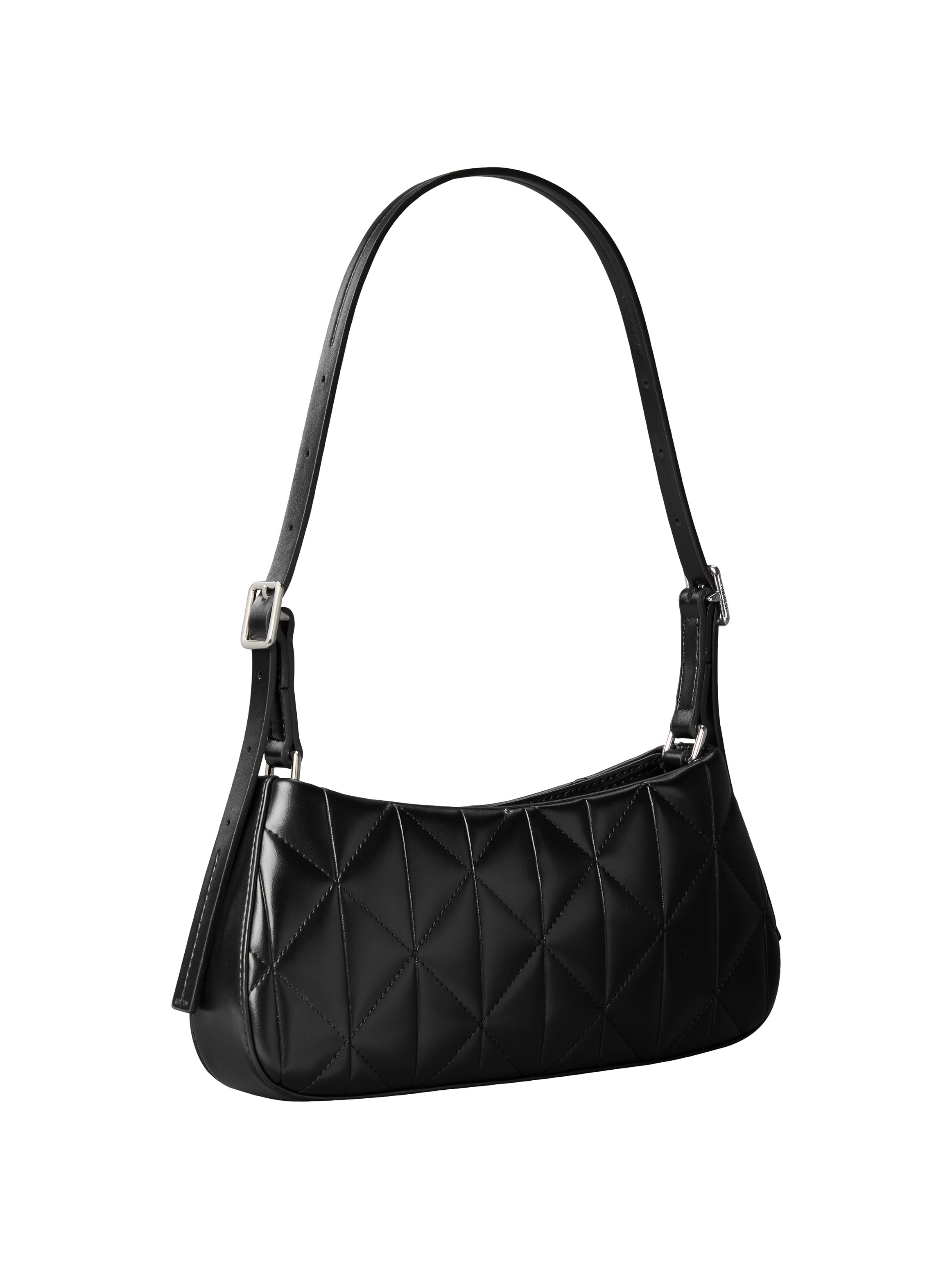 Calvin Klein Schultertasche »QUILTED SM SHOULDER BAG« Damen Henkeltasche, Handtasche, Umhängetasche in gestepptem Look