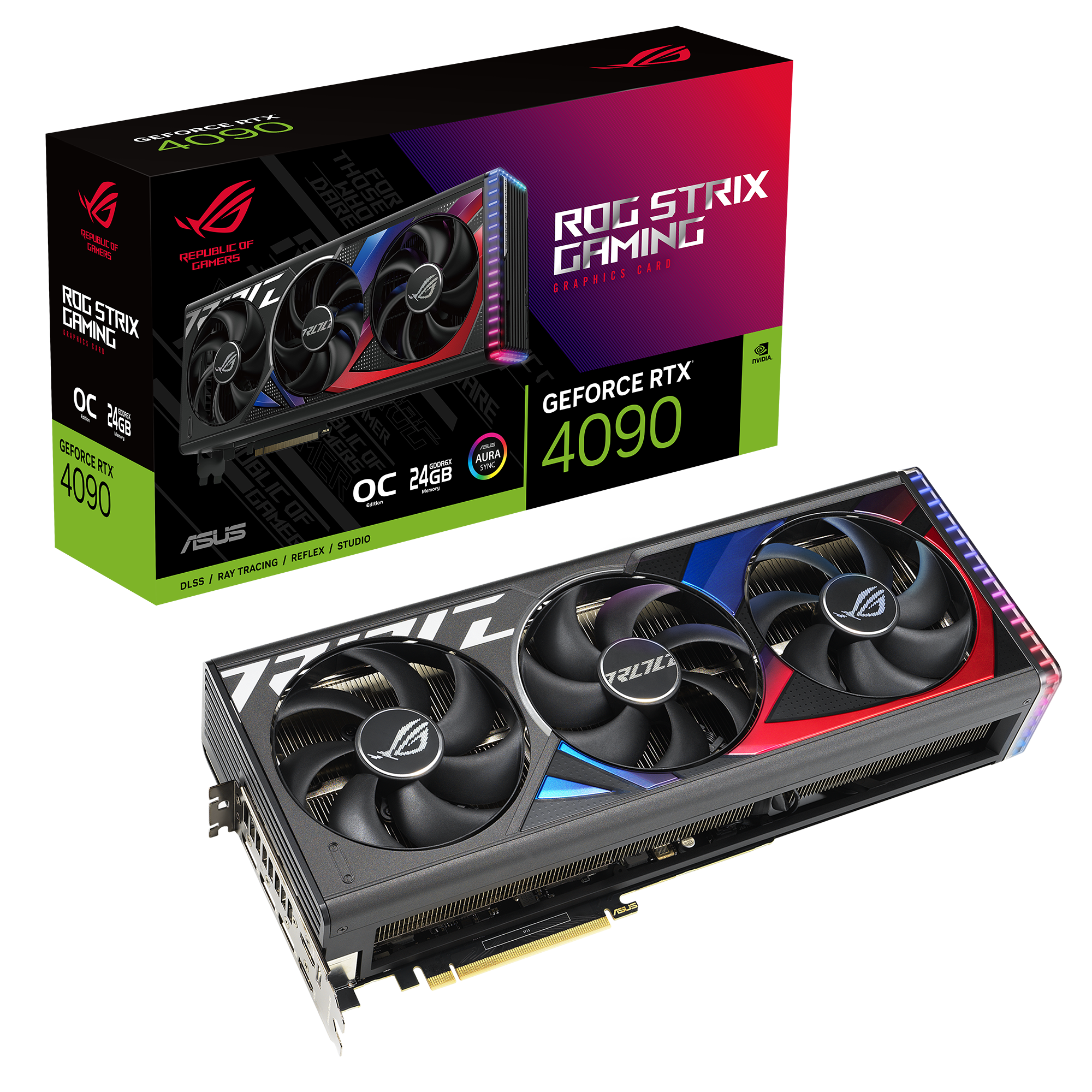 Grafikkarte »ROG-STRIX-RTX4090-O24G-GAMING«, 24 GB, GDDR6X