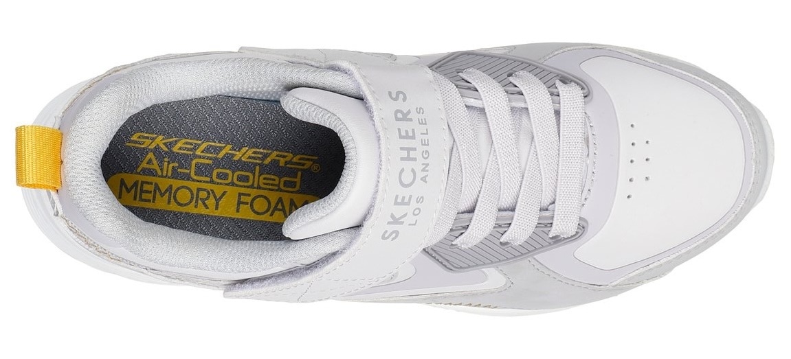 Skechers Sneaker »UNO GEN1«, Keil,-Schnürschuh, Skech-Air Funktion, Größenschablone zum Download