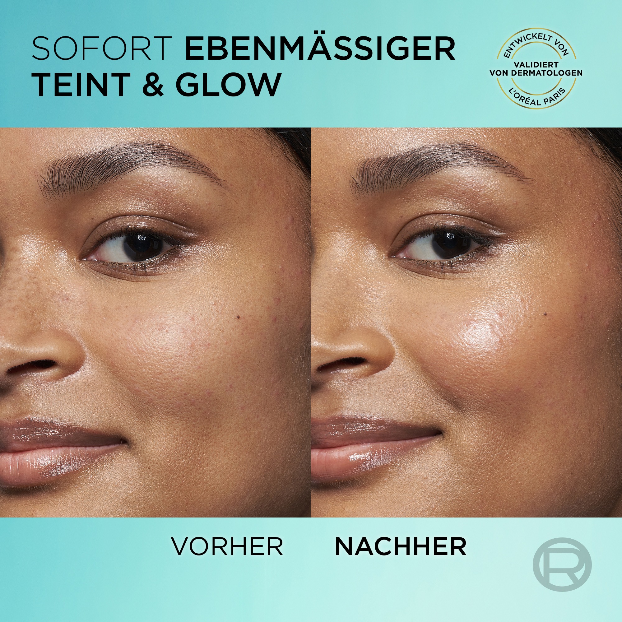 L'ORÉAL PARIS After Sun-Lotion »L'Oréal Paris Bright Reveal Tägliches Glow-Fluid Getönt Mittel«