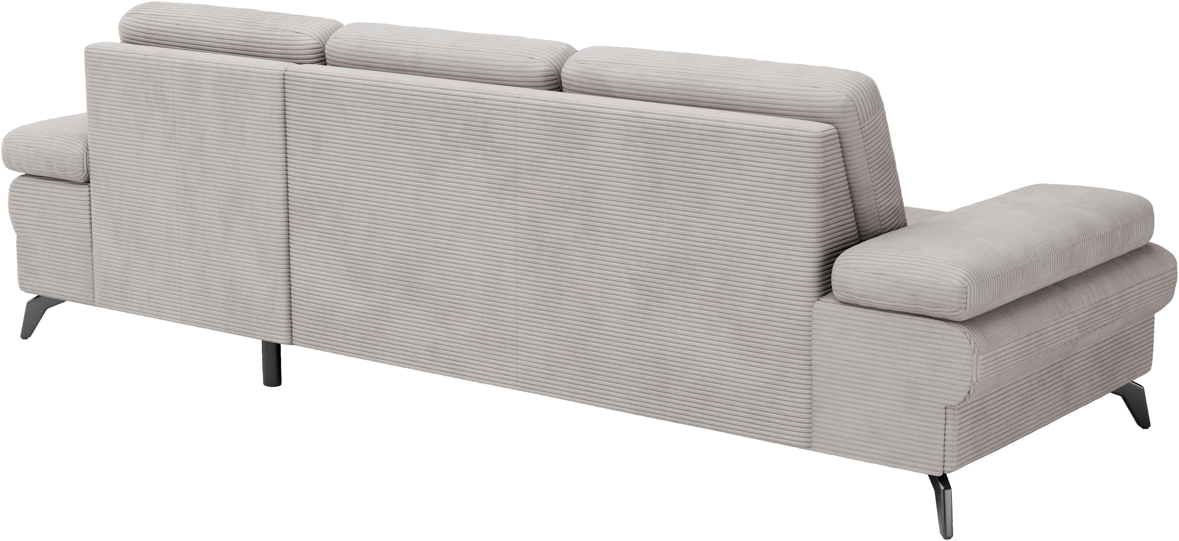 sit&more Ecksofa »Morris Jubi, L-Form«, inkl. Armteilfunktion und 1 Zierkissen, wahlweise mit Bettfunktion