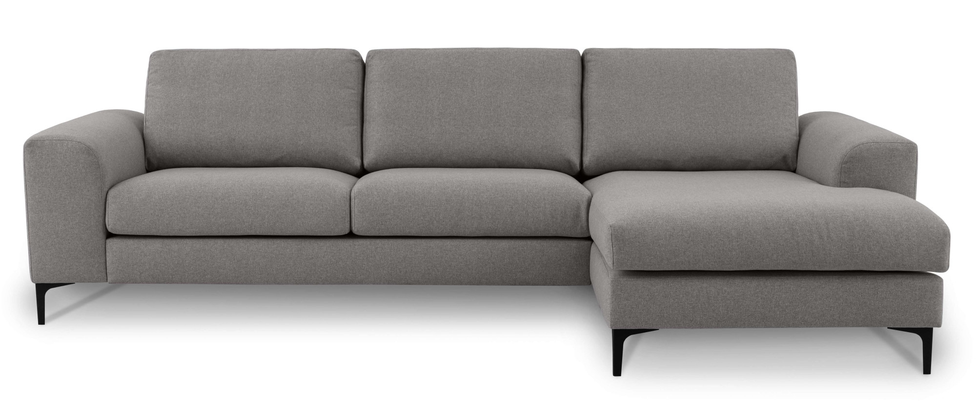 INOSIGN Ecksofa »Henry«, mit Metallbeinen, in modernem Design
