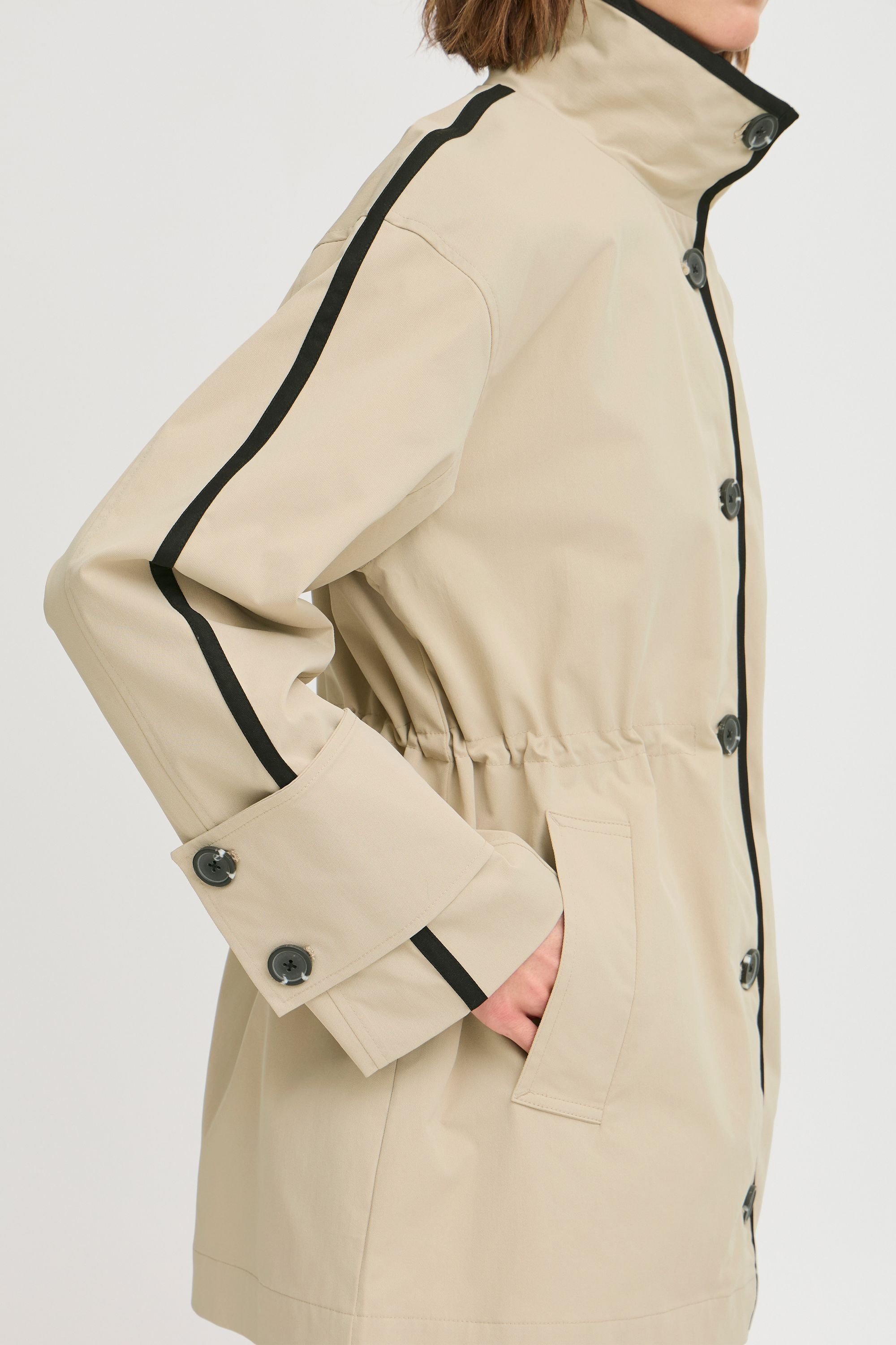 b.young Outdoorjacke »Outdoorjacke BYAMONA PARKA«, ohne Kapuze