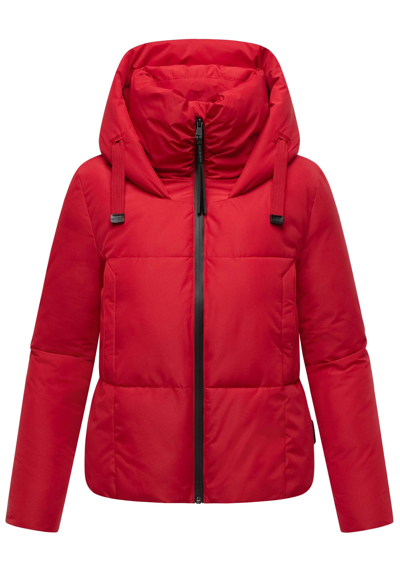 Marikoo Winterjacke »Ninikaa« kurze Winterjacke mit extra hohem Windschutzkragen