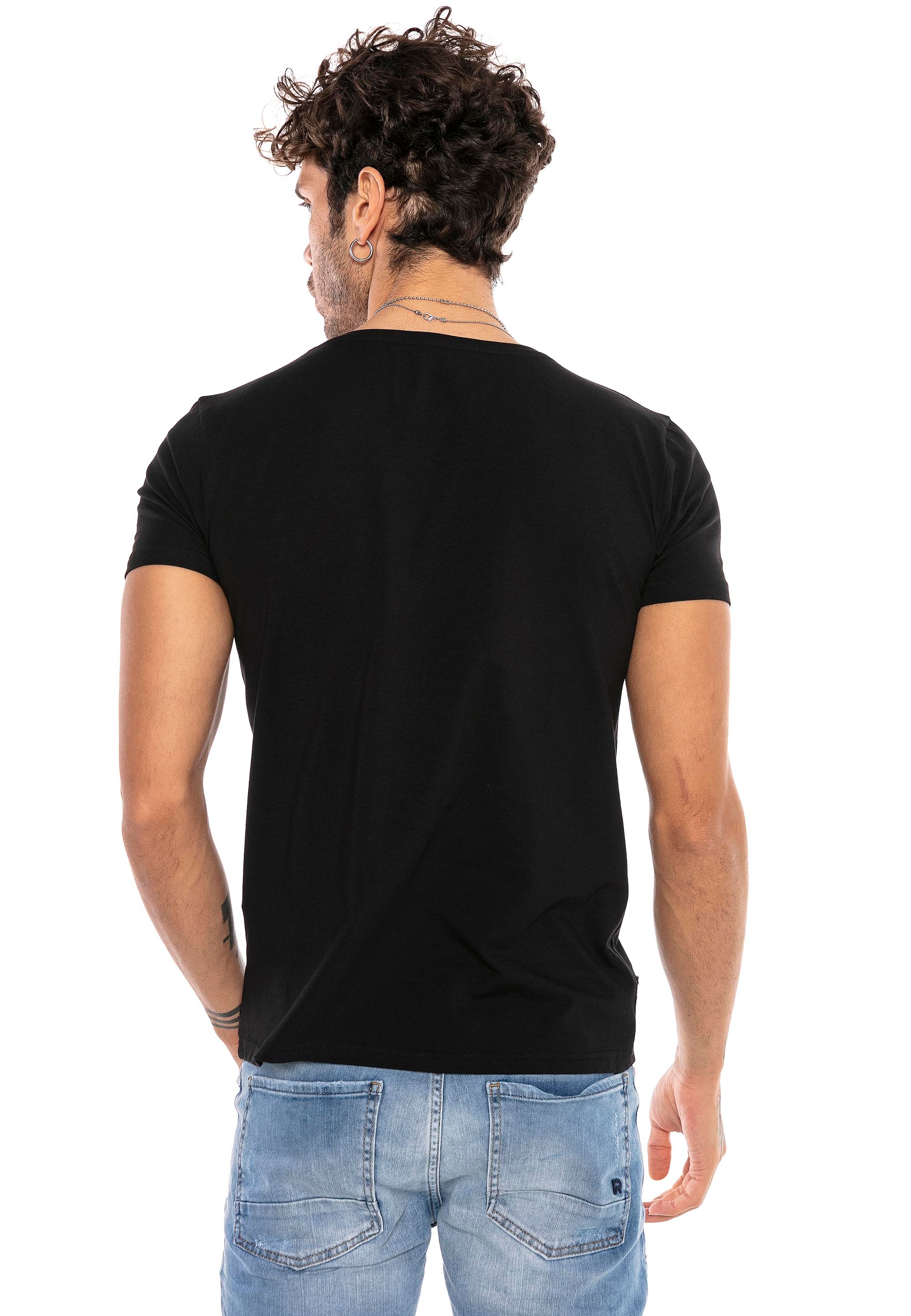 RedBridge T-Shirt »Midland«, mit weitem Rundhalsausschnitt