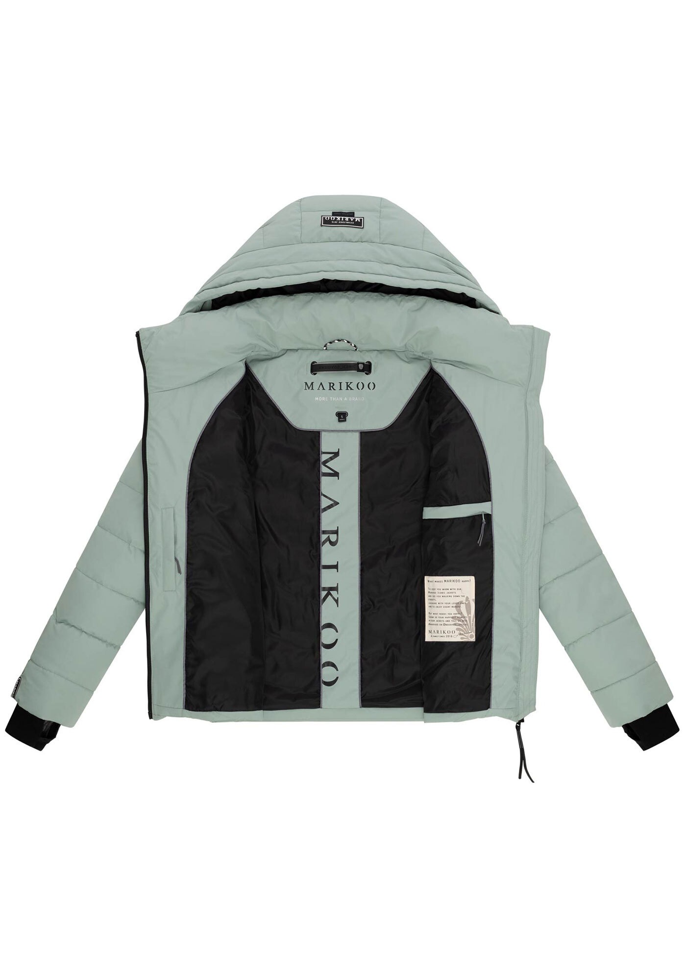 Marikoo Winterjacke »Samuiaa XVI«, mit Kapuze