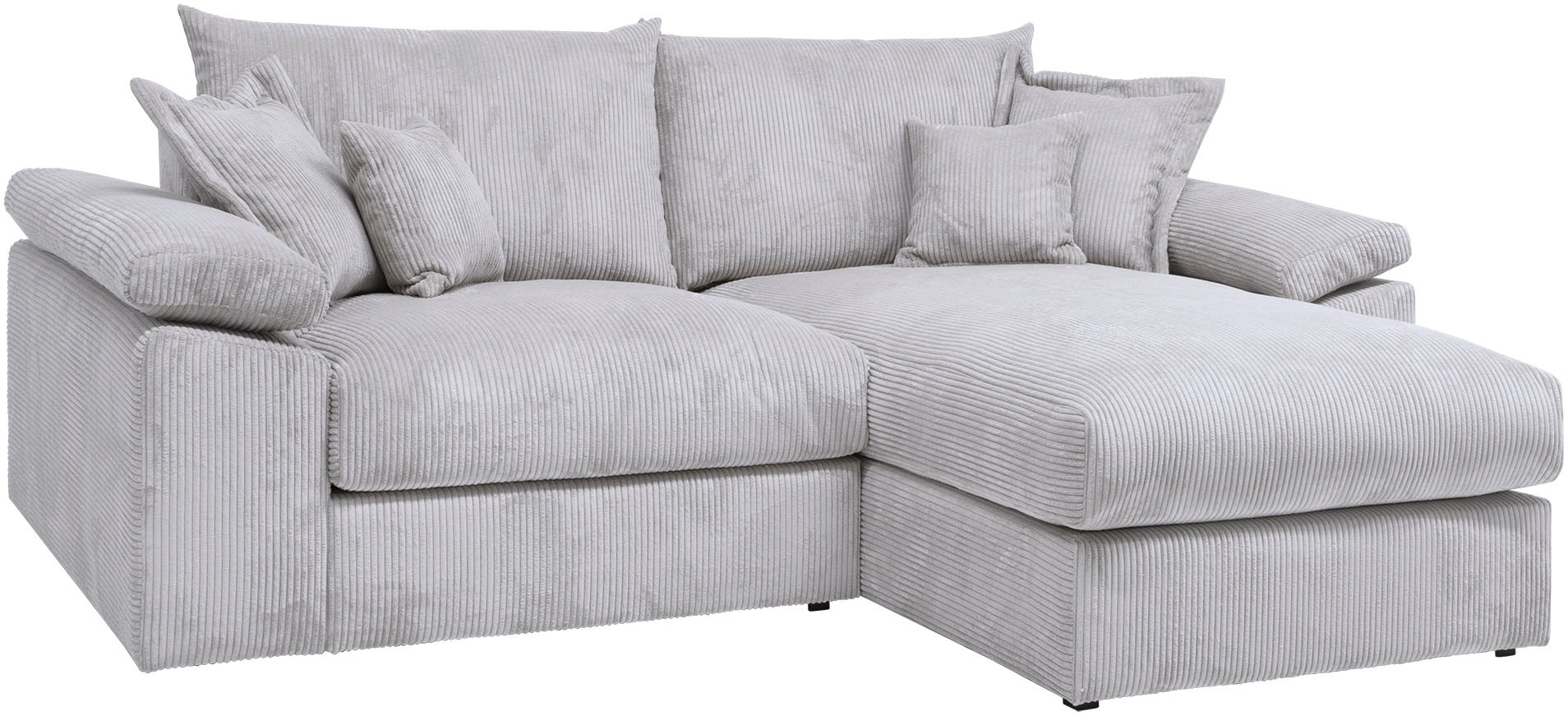 Home affaire Ecksofa "Soft&Cosy XL L-Form - Breite 246 cm", Mega-Sofa, in C günstig online kaufen