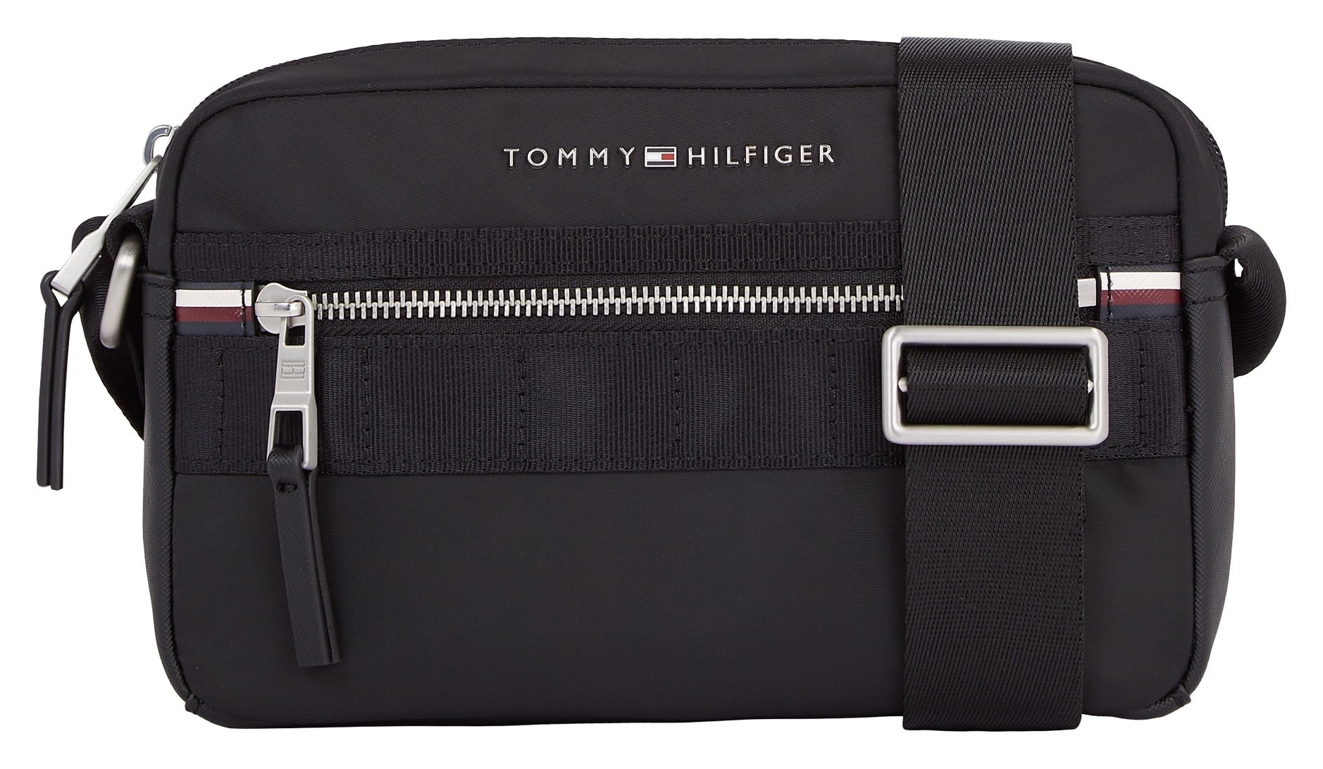 Tommy Hilfiger Mini Bag "TH ELEVATED NYLON EW REPORTER", Herrenschultertasche Tasche Herren Umhängetasche