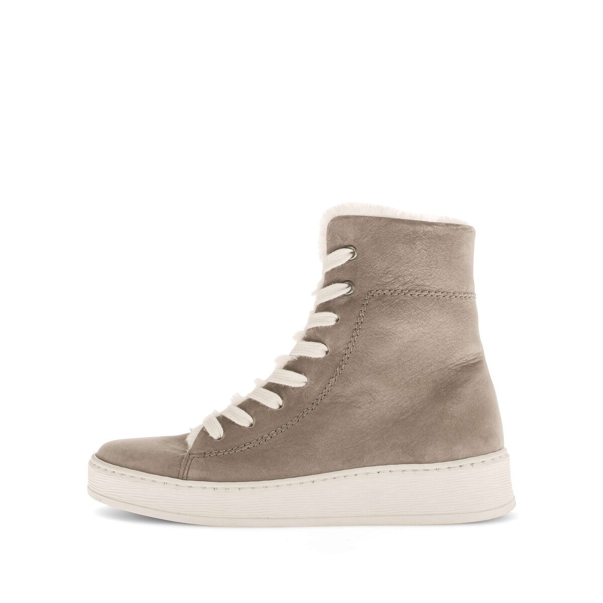 Gabor Sneaker "Sneaker high Materialmix Leder/Lederimitat" günstig online kaufen