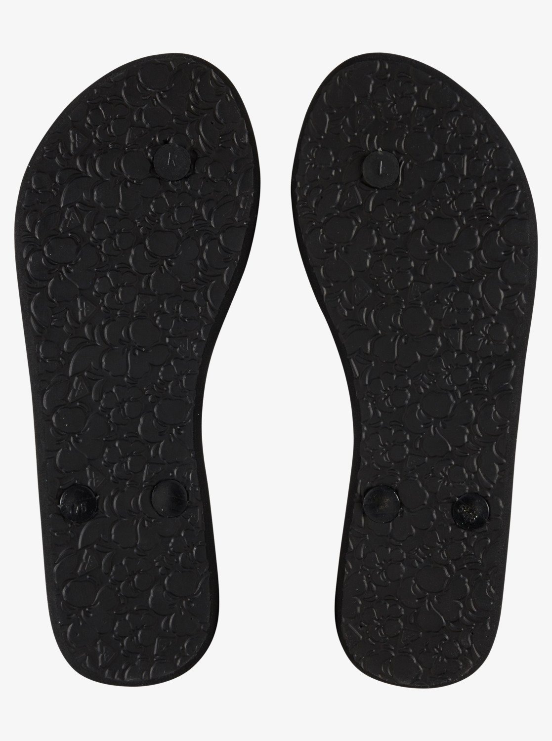 Sandale ROXY "Viva Sparkle", Damen, Gr. 7(37), schwarz, Obermaterial:Obermaterial: 98% Synthetikmaterial, 2% Metall / Futter: 100% Synthetikmaterial / Außensohle: 100% Moosgummi;, Schuhe Sandale 3