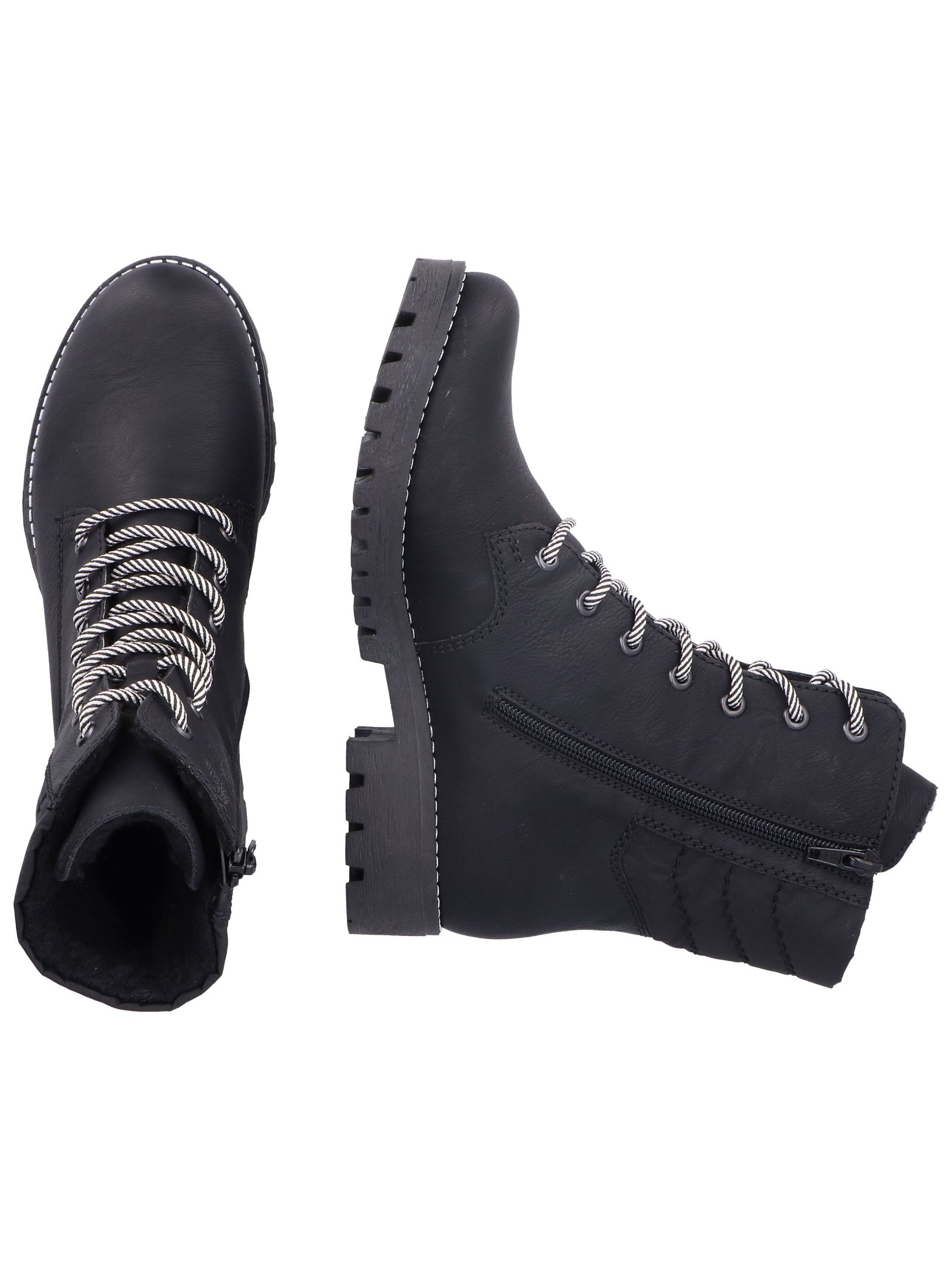 Rieker Schnürstiefelette »Rieker Stiefelette Lederimitat«