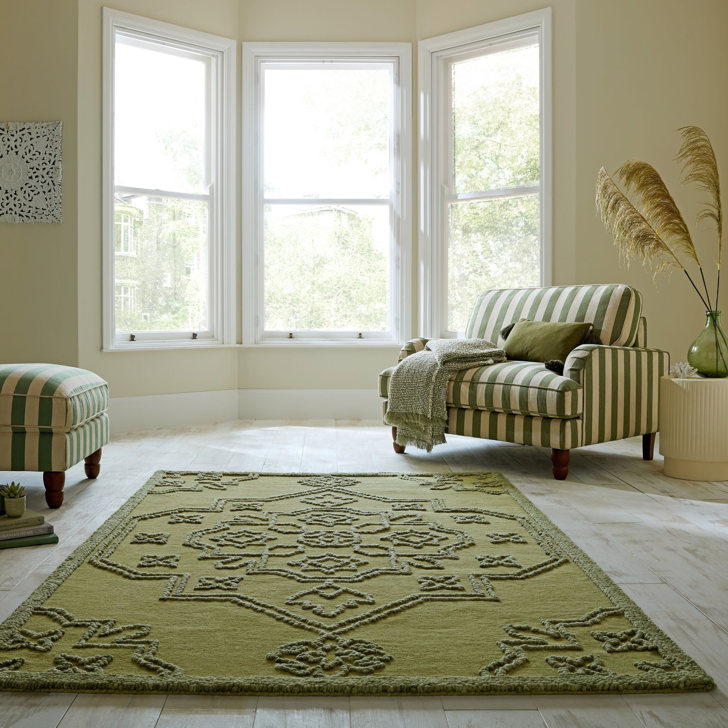 FLAIR RUGS Teppich "SABLE VINTAGE WOOL" rechteckig 12 mm Höhe