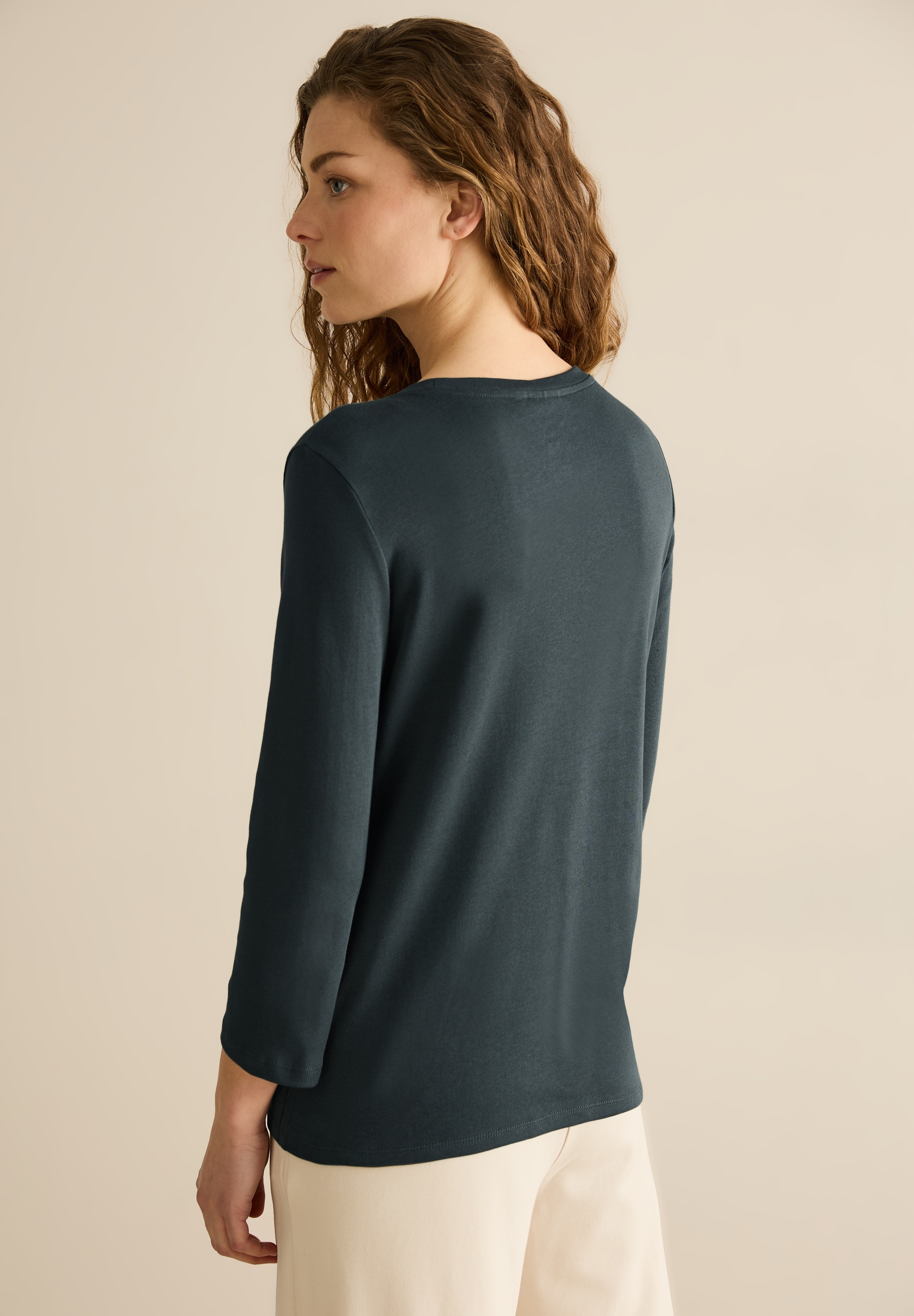 Cecil Langarmshirt, aus reiner Baumwolle
