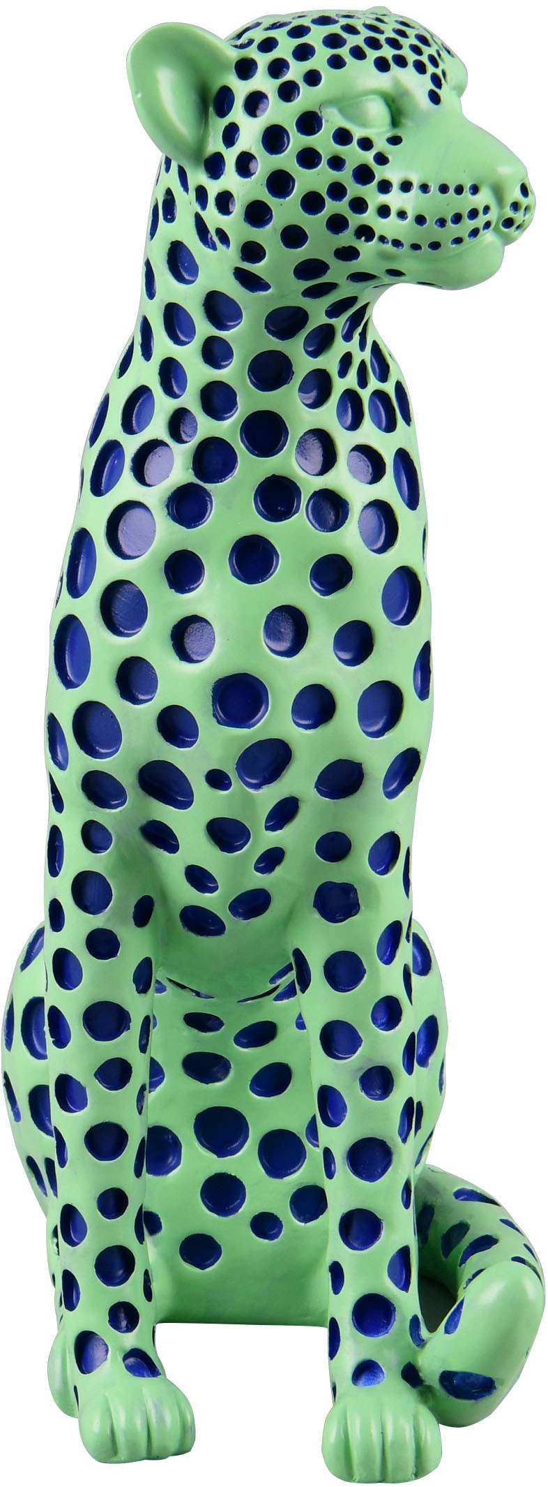 MIRRORS AND MORE Skulptur »PANTRA« Dekofigur in auffälliger Leopardenform