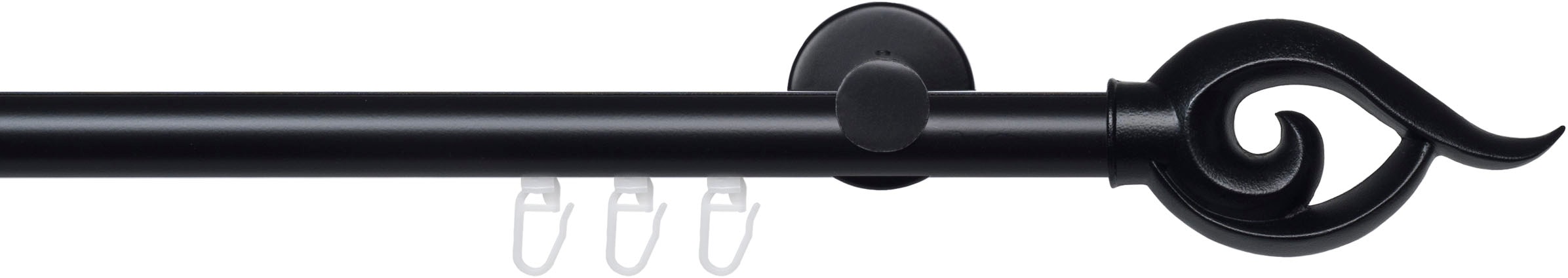 Liedeco Gardinenstange "Innenlaufgarnitur 20 mm Blues Bessie" Ø 2 mm 1 läuf günstig online kaufen