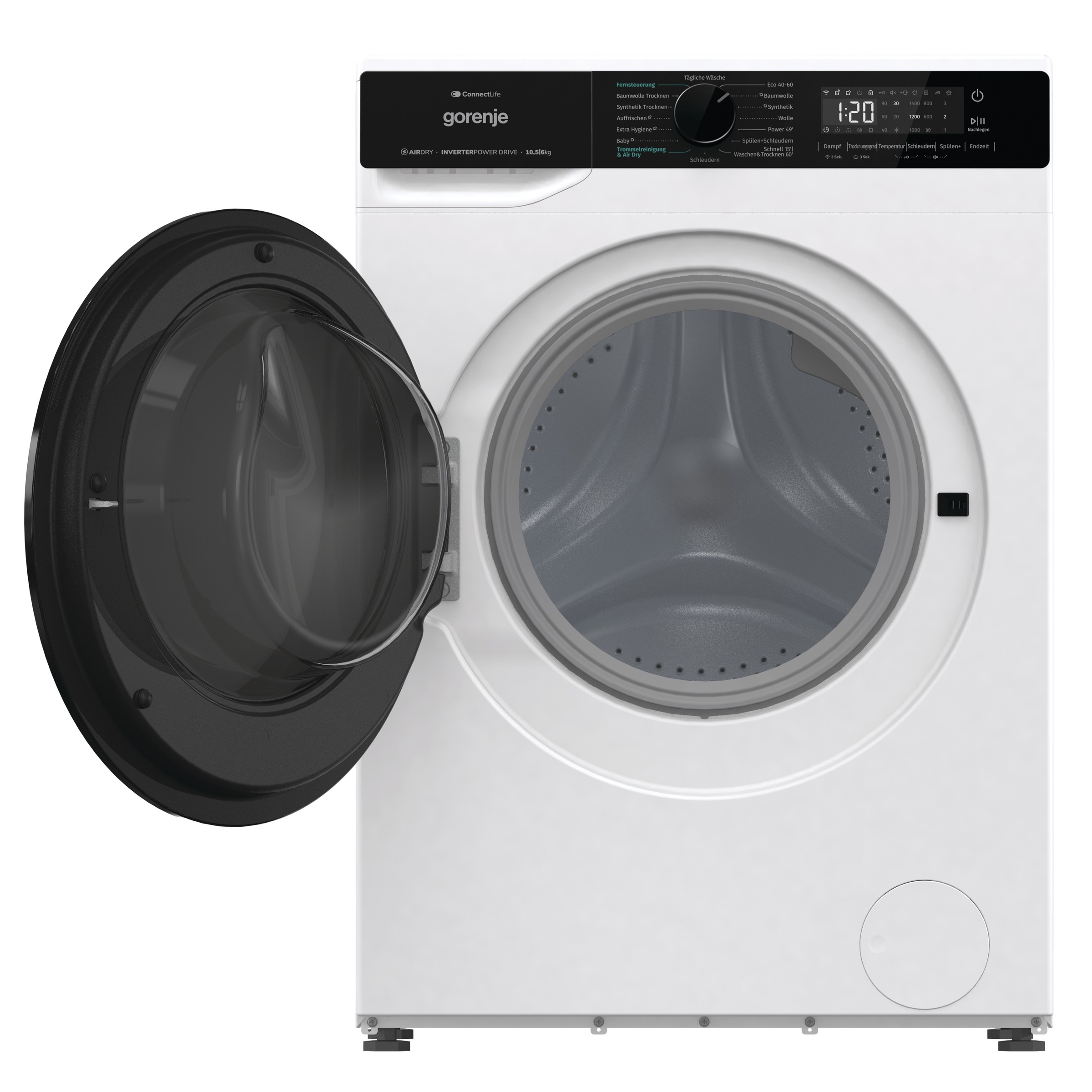 Gorenje G600 Freistehend Waschtrockner, 10.5 kg, 1400 U/min.