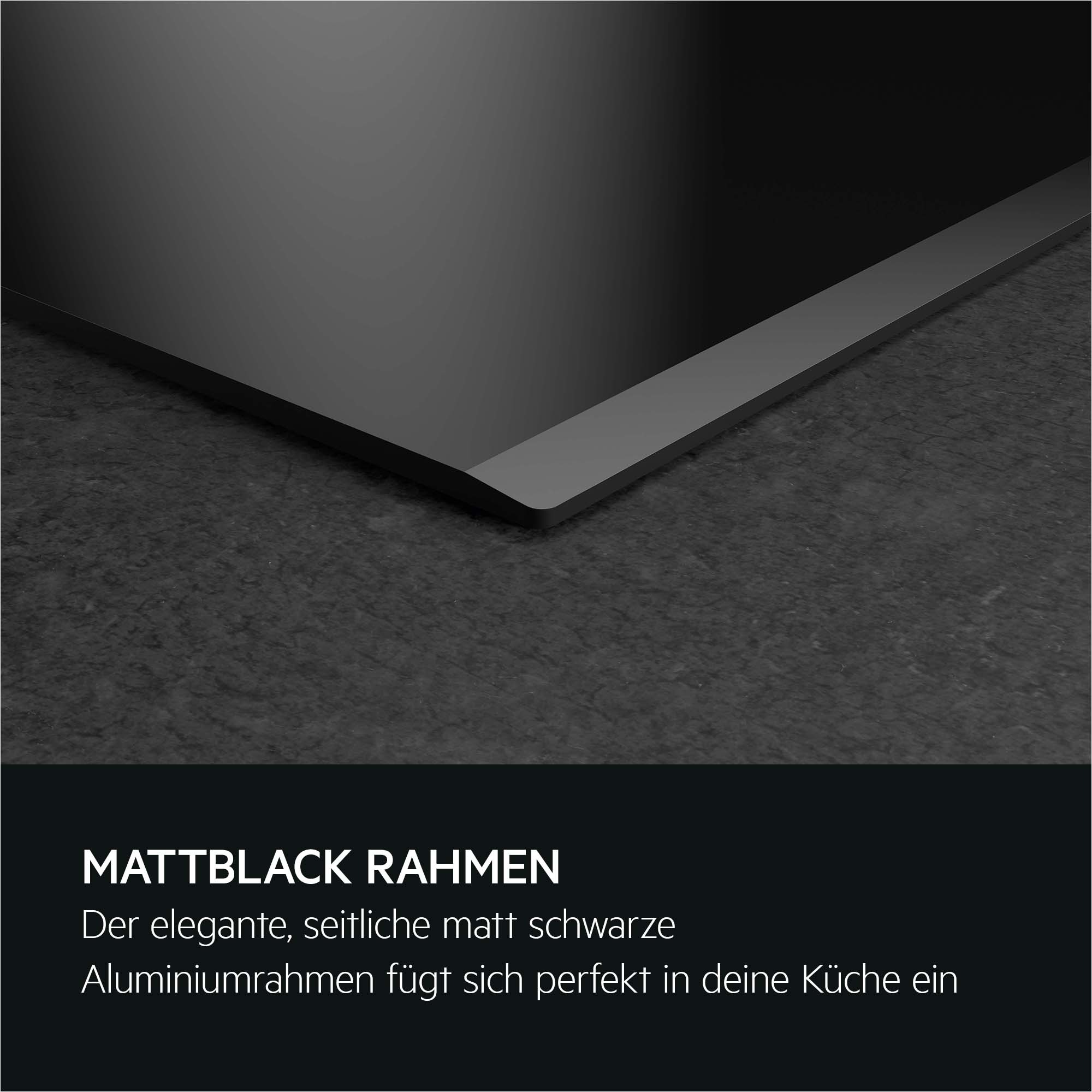 AEG Induktions-Kochfeld »TII84B1FFZ« SaphirMatt- 4x kratzresistentere Oberfläche, Booster, Made in Germany