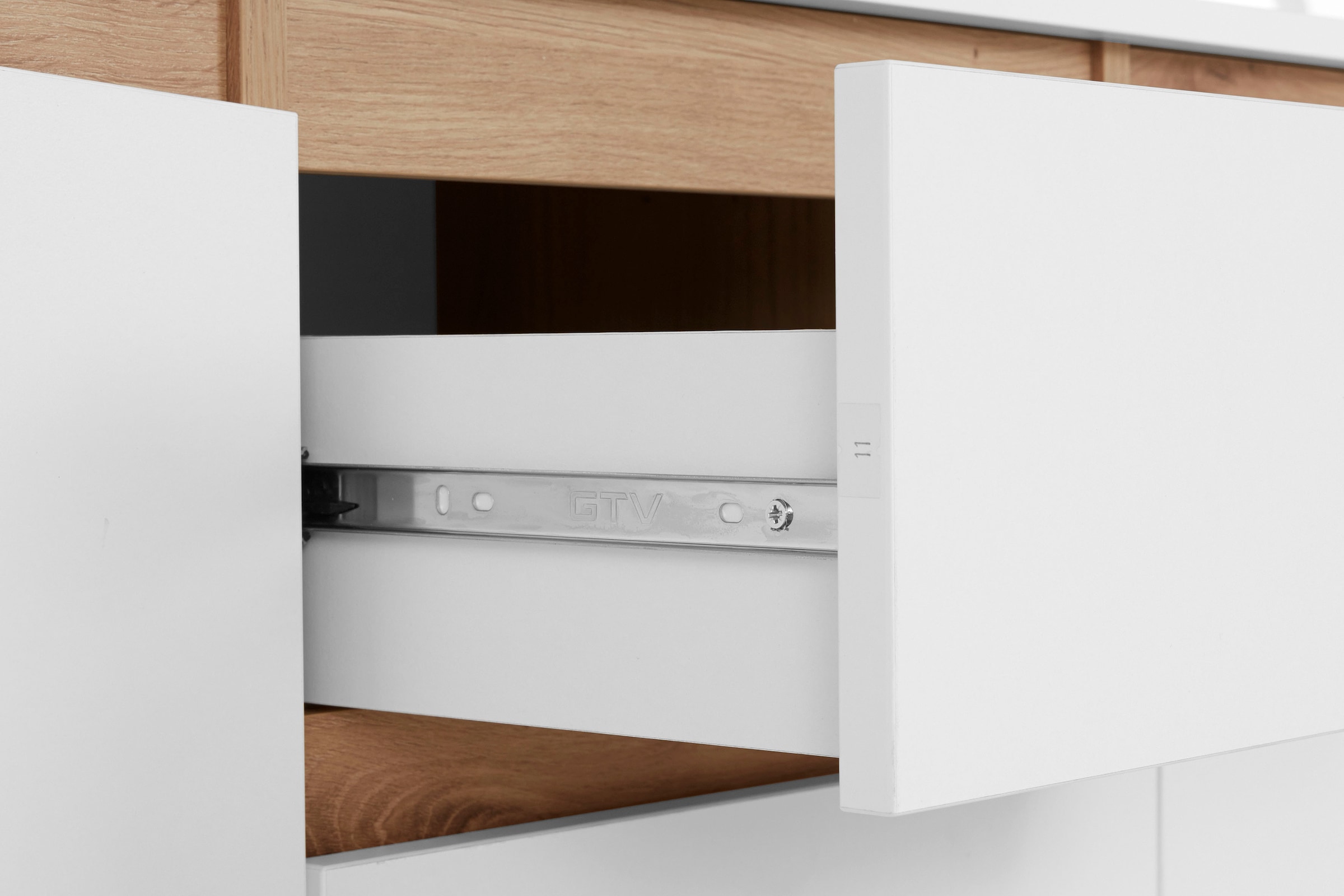 Homexperts Lowboard »VickyTV-Board, TV-Schrank«, Breite 160 cm, in matt weiß