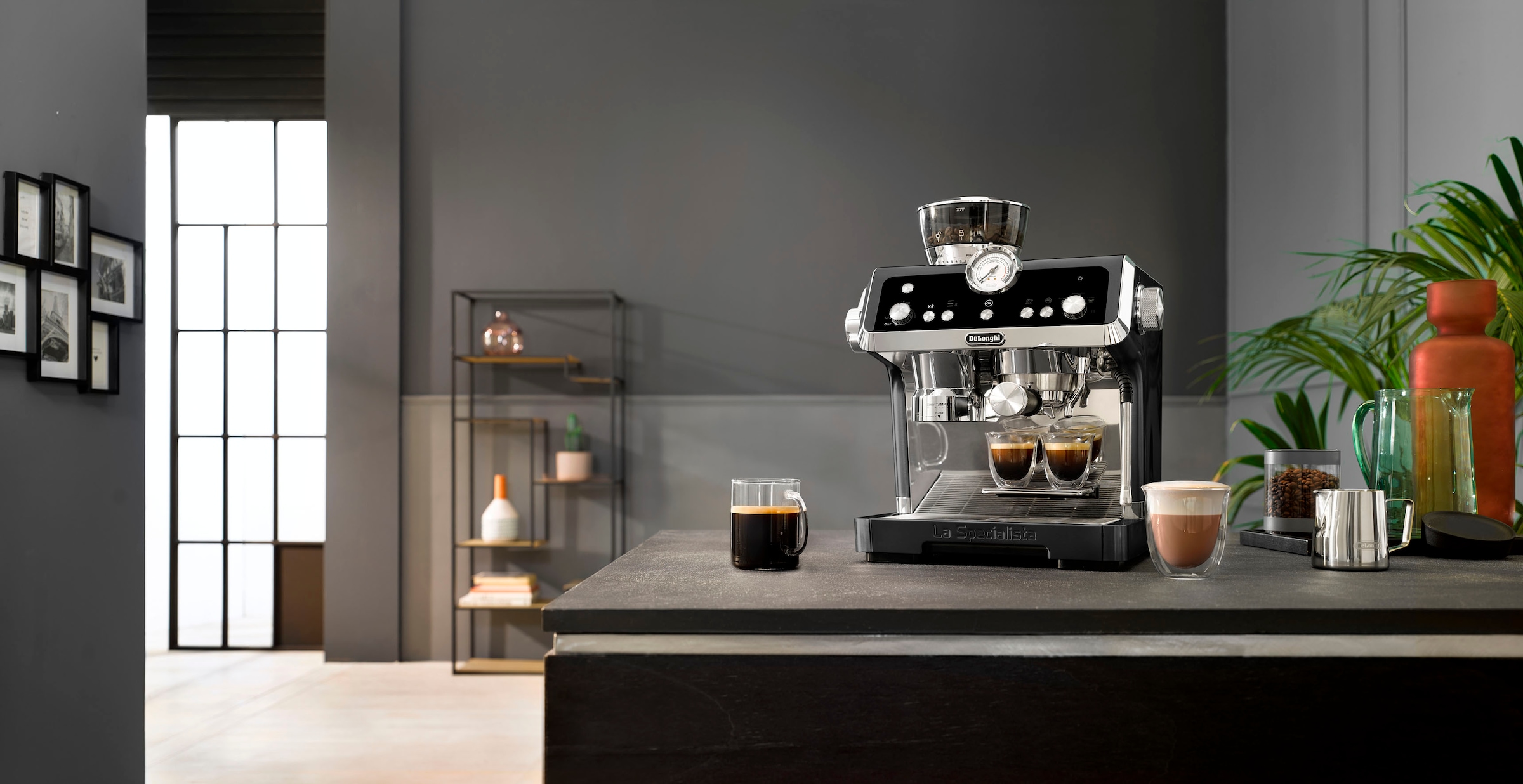 De'Longhi Espressomaschine »La Specialista Prestigio EC9355.BM«, Siebträger, inkl. 250g Kimbo Classic im Wert von UVP € 6,49