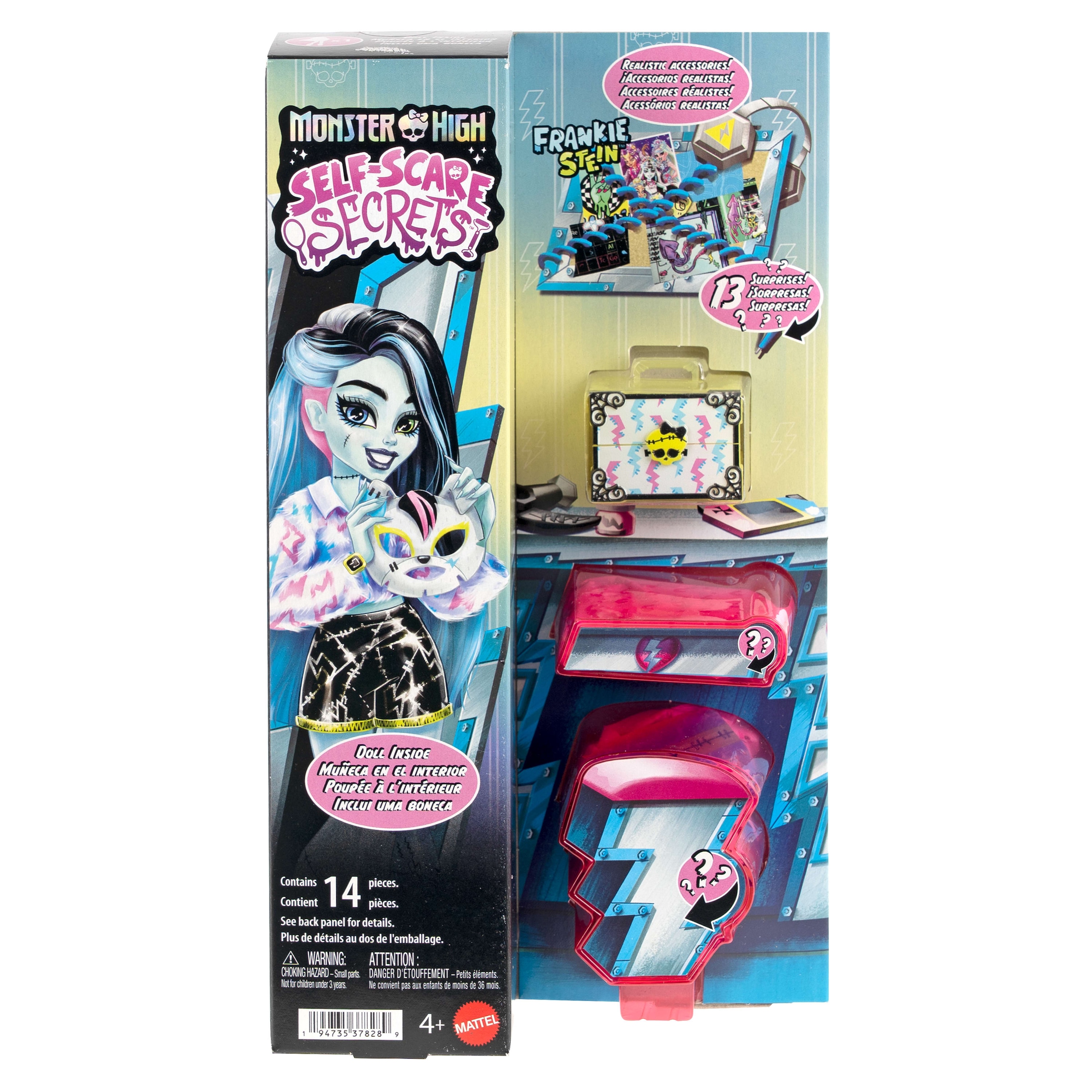 MonsterHigh™ Anziehpuppe »Monster High Self-Scare Secrets, Frankie Stein«