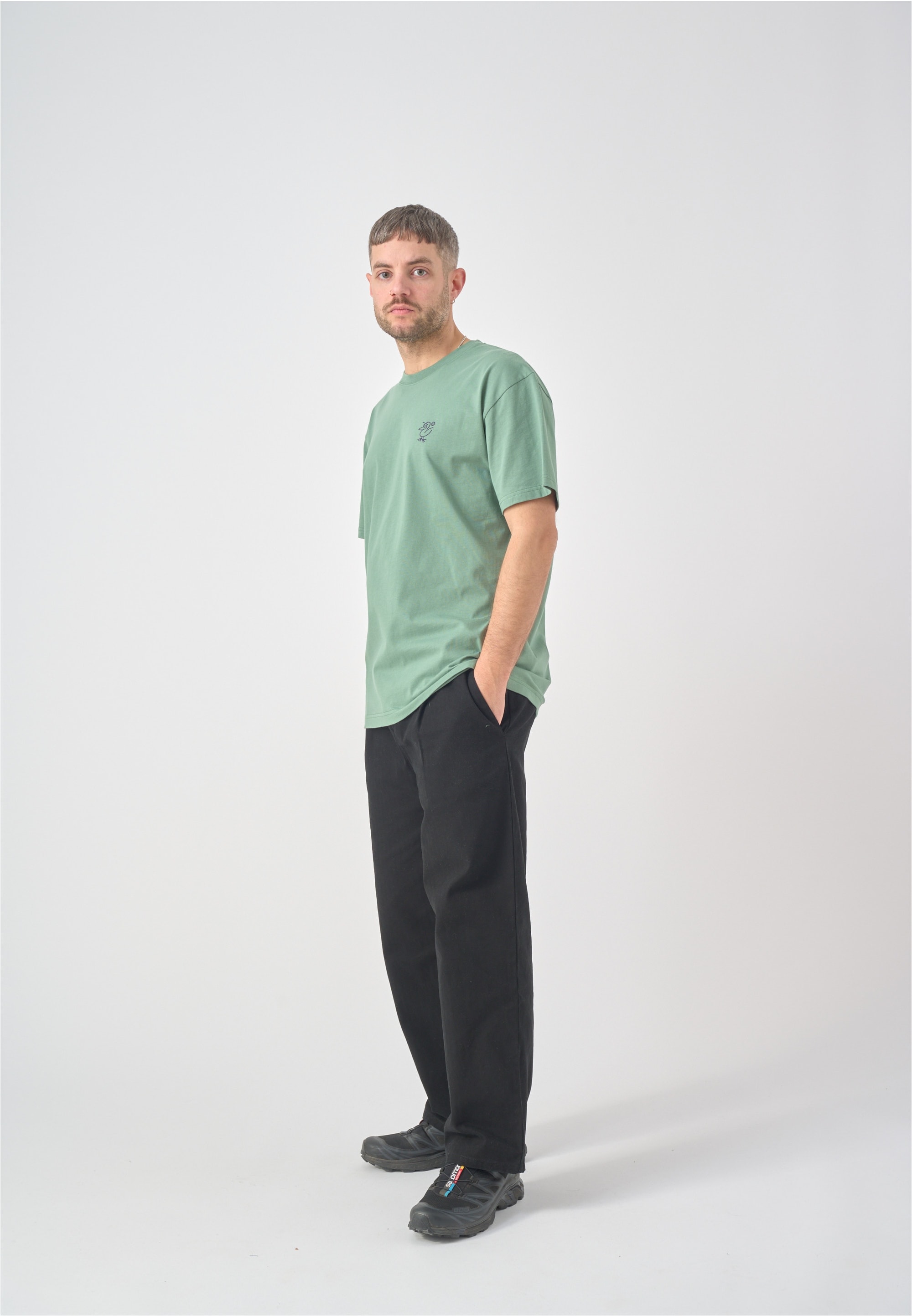 Cleptomanicx T-Shirt »Sketch Gull«, mit lockerem Schnitt
