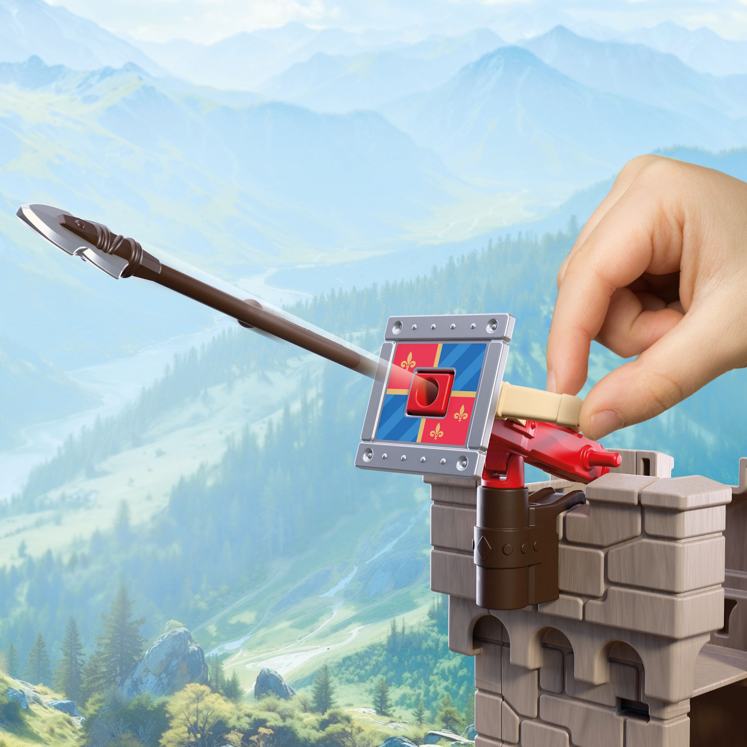 Playmobil® Konstruktions-Spielset »Große Löwenritterburg (72112), Knights« XXL Ritterburg mit Zugbrücke; Made in Europe
