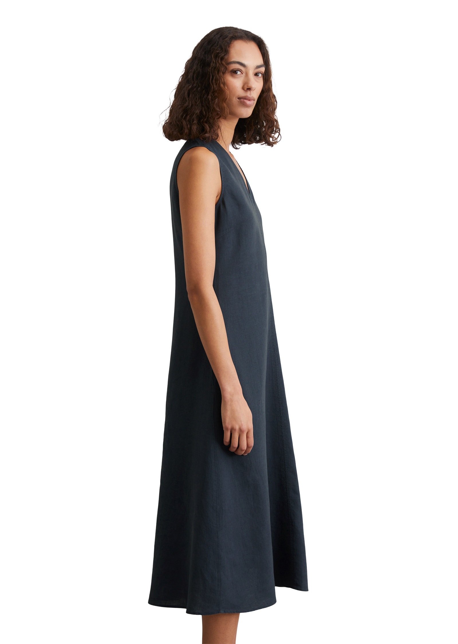 Marc OPolo Midikleid "in A-Linie geschnitten" günstig online kaufen