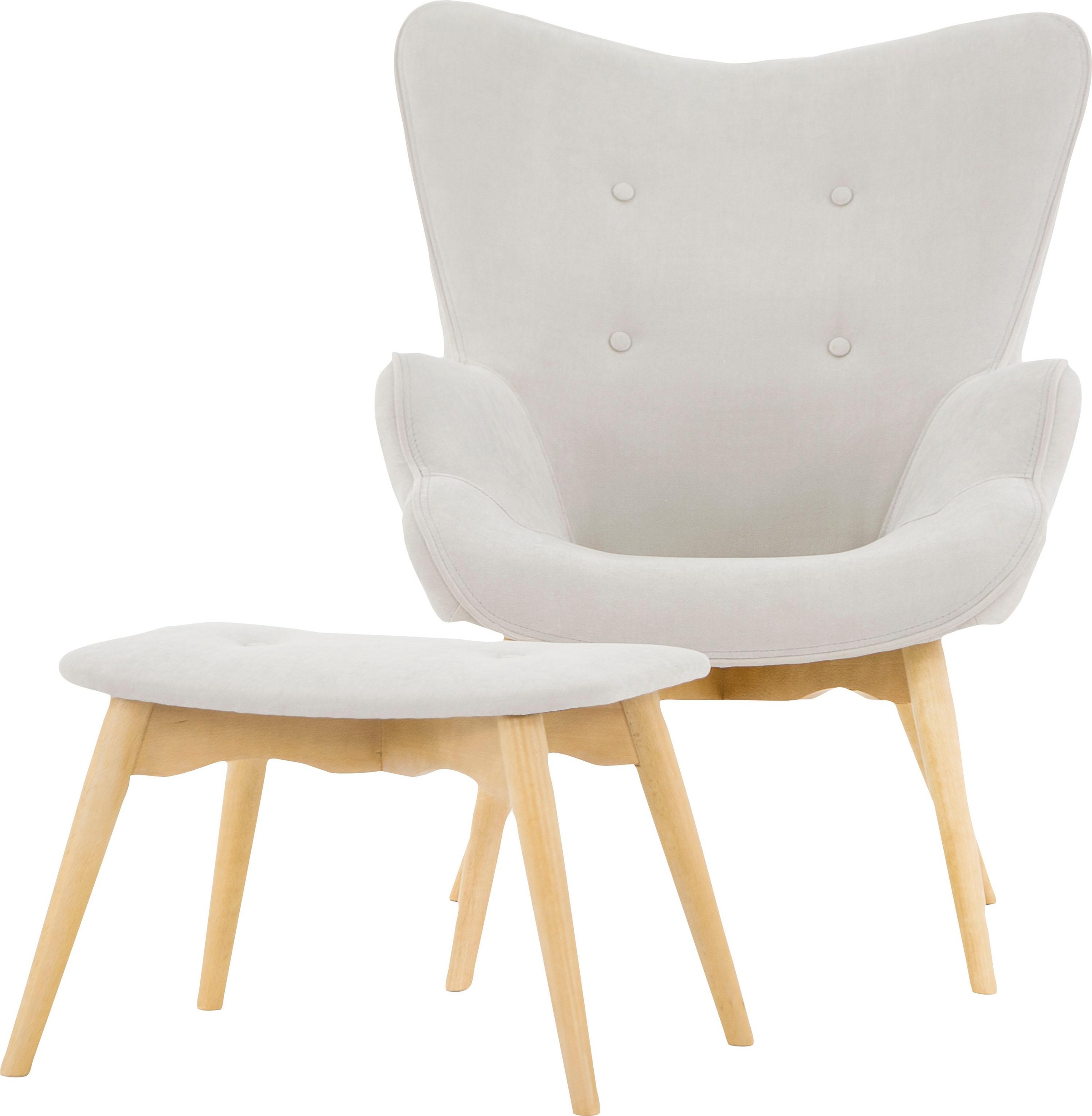 Home affaire Sessel "Egense" wahlweise mit oder ohne Hocker günstig online kaufen