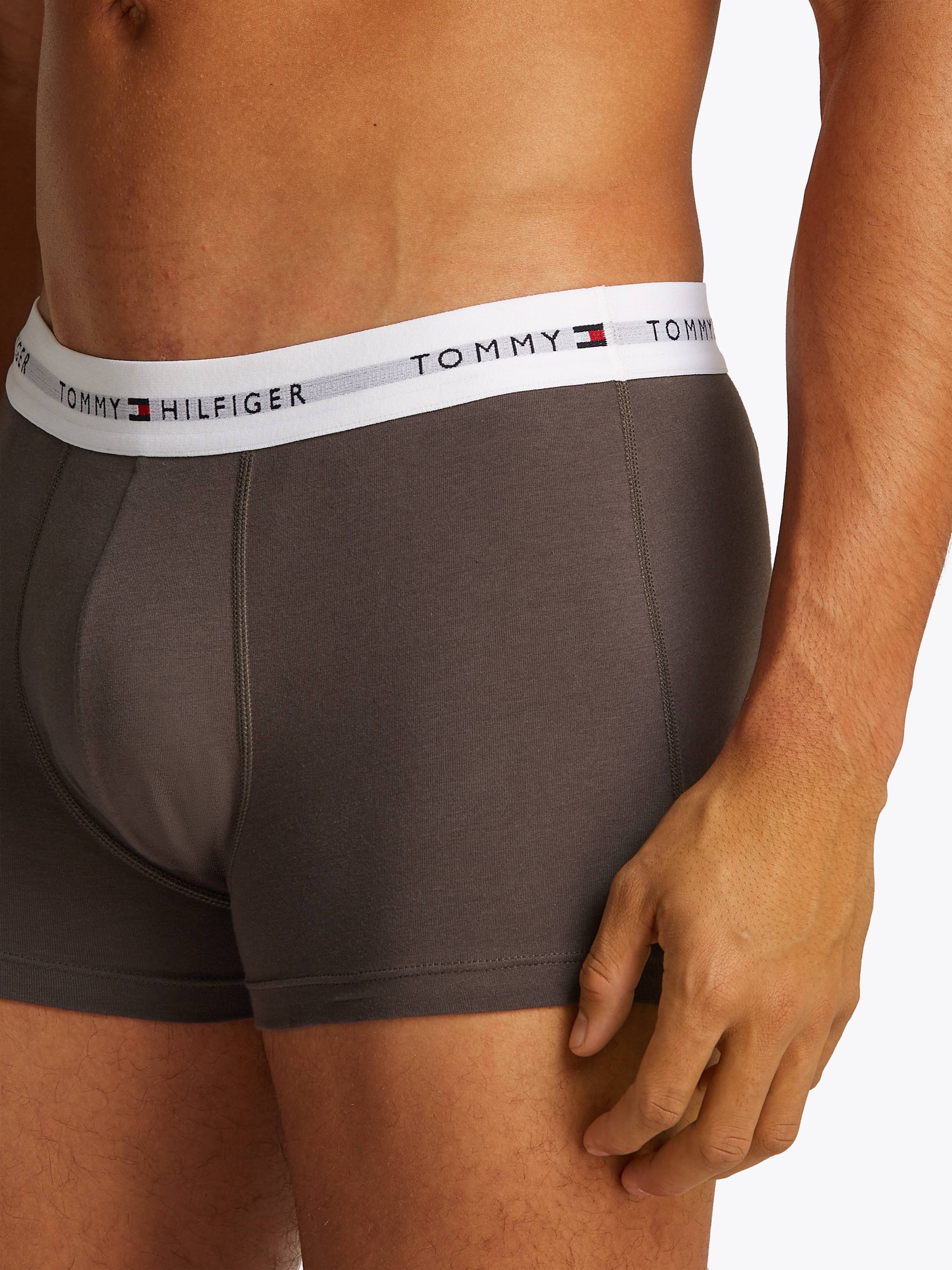 Tommy Hilfiger Underwear Trunk »3P TRUNK«, (Packung, 3 St., 3er-Pack), mit Logoschriftzug