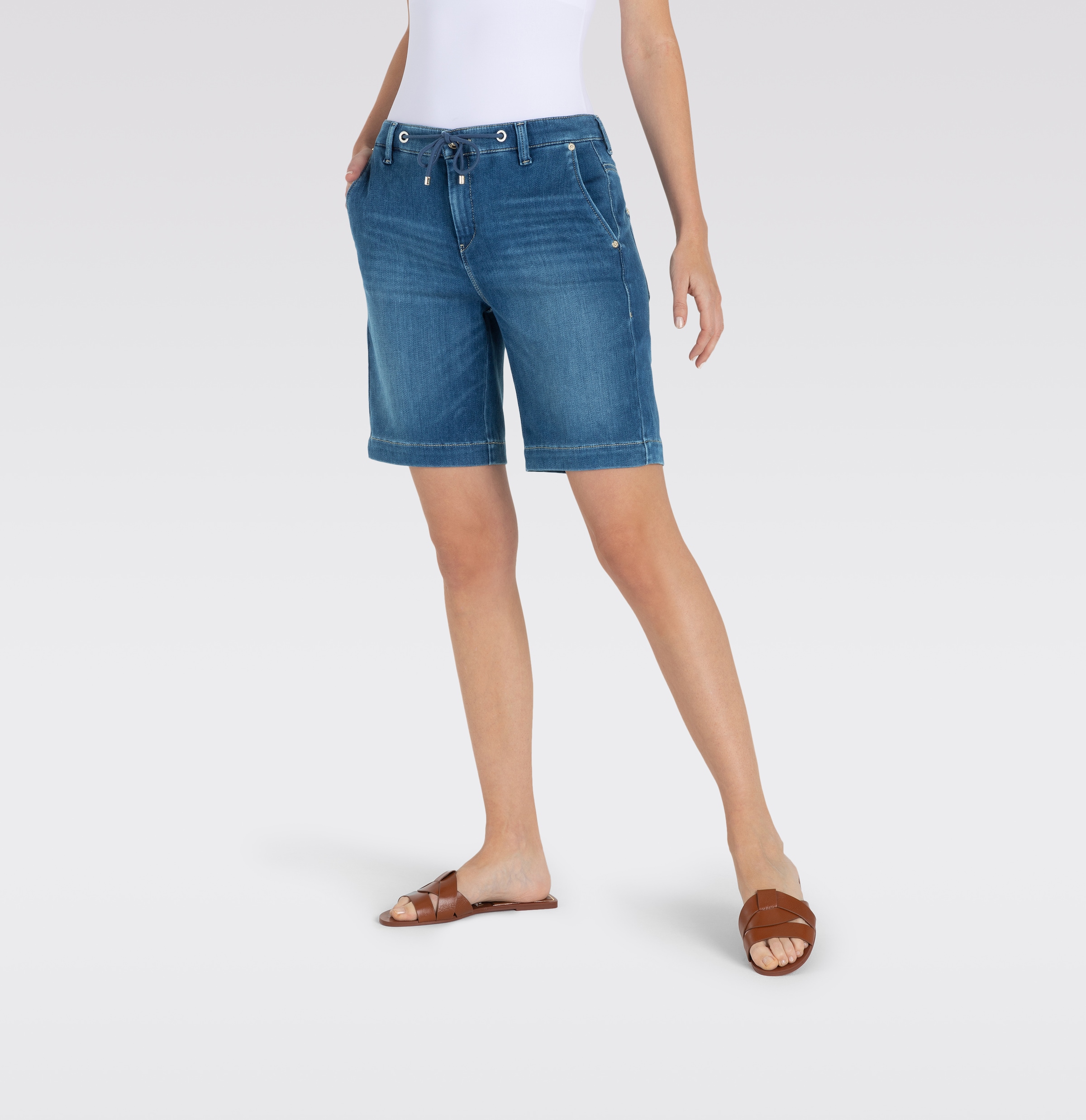 MAC Shorts "JOG´N SHORT" Sommerhose im Four-Pocket Style günstig online kaufen