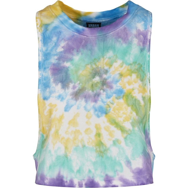 URBAN CLASSICS Muskelshirt »Damen Ladies Short Tie Dye Loose Tank Top«, (1  tlg.) für kaufen | BAUR