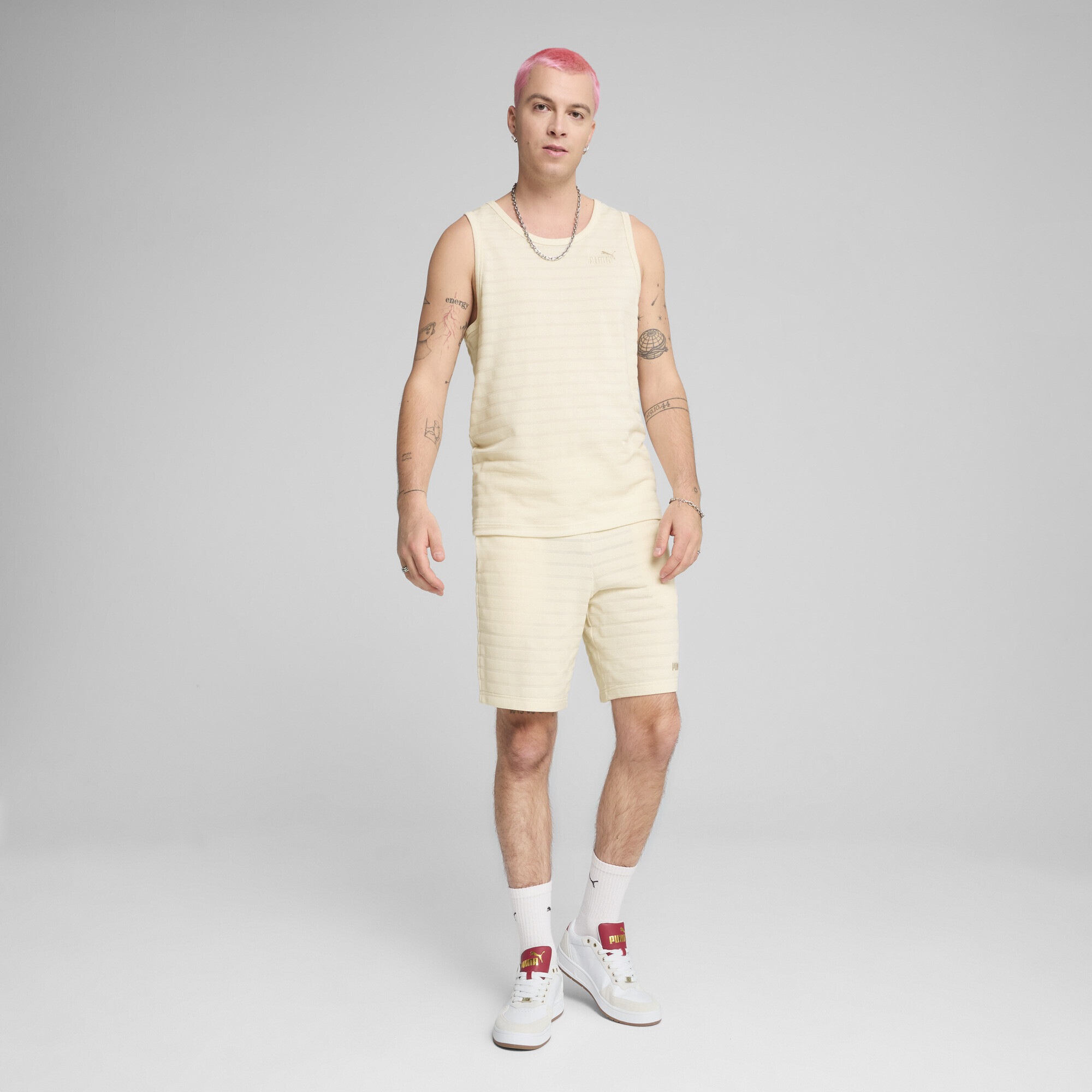 PUMA Tanktop »Essentials Elevated Strukturiertes Tanktop Herren«
