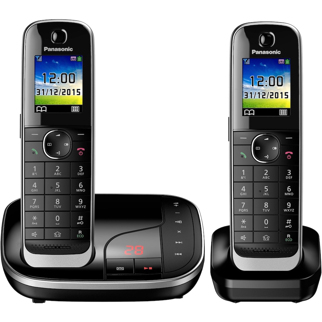 Panasonic Schnurloses DECT-Telefon »KX-TGJ322«, (Mobilteile: 2)